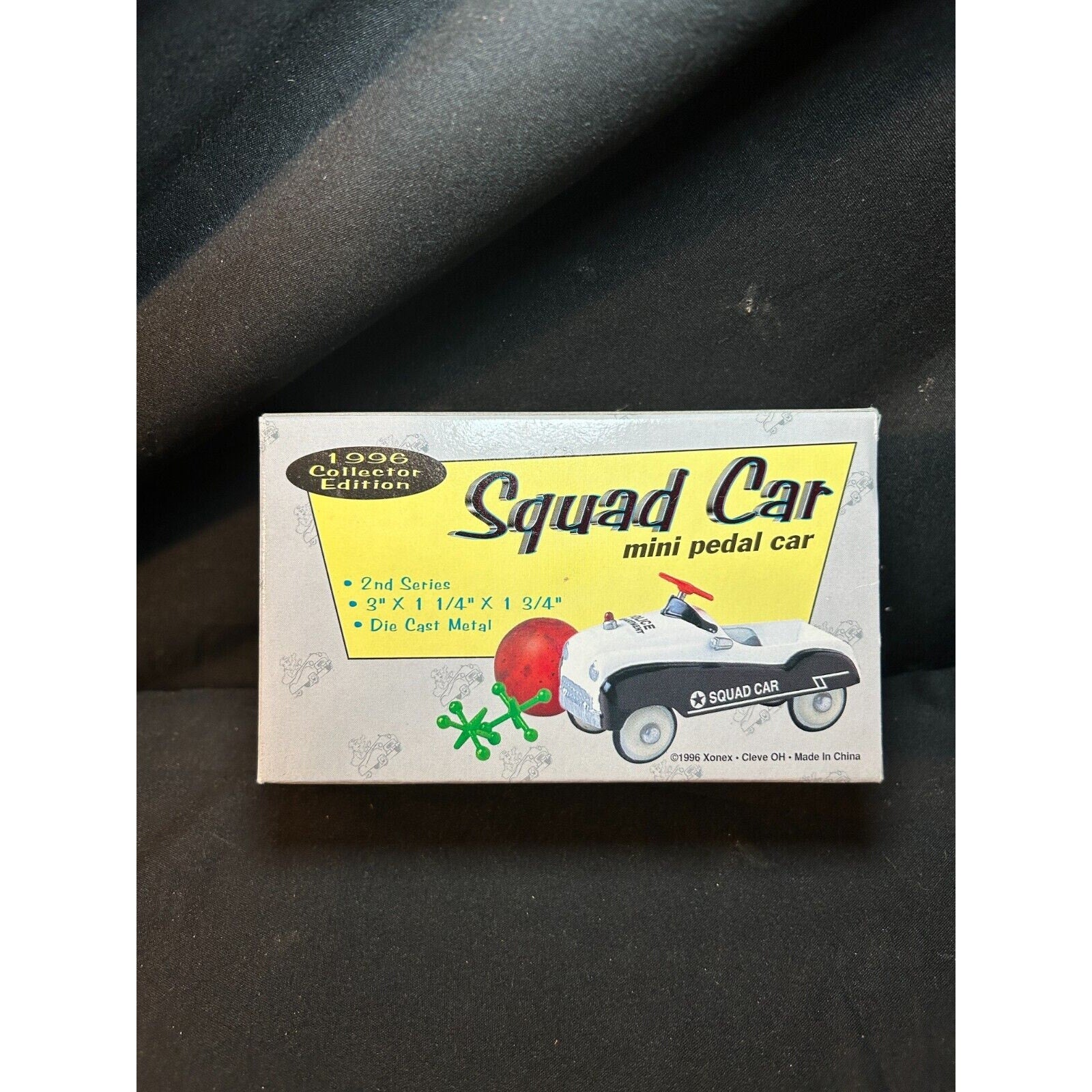 Xonex Collector Edition Mini Pedal Cars 3 Vehicle Set Fire Chief Squad Champ NIB