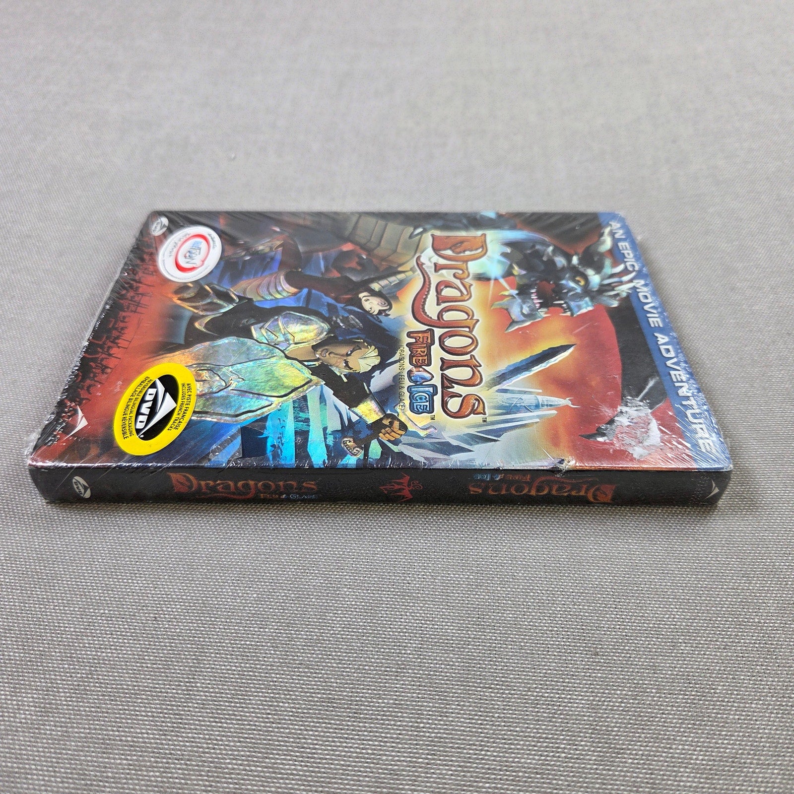 Dragons Fire & Ice DVD 2004 Sealed New Mega Bloks Animated Movie