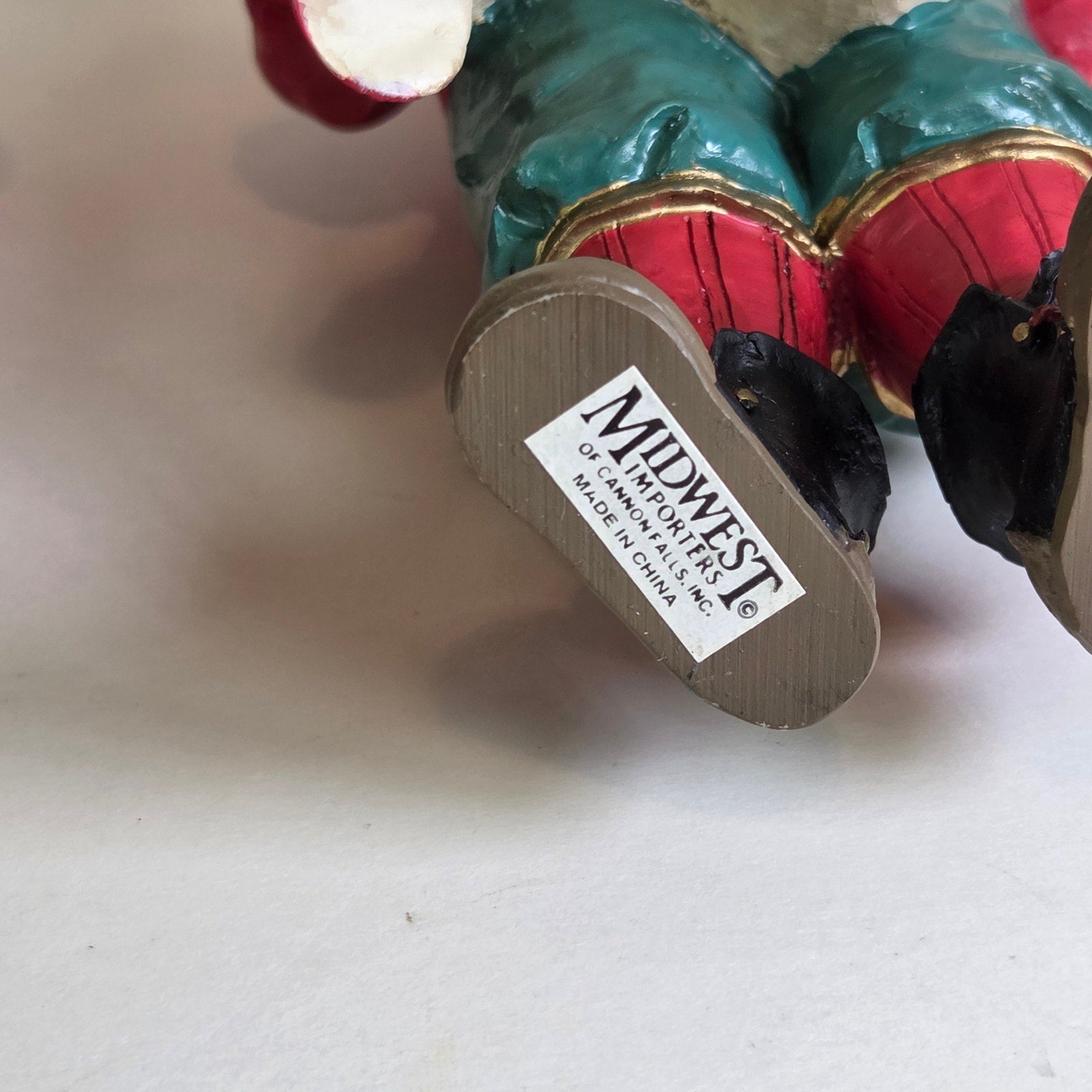 Midwest Importers Santa Pair – Christmas Figurines 9" Holiday Decor