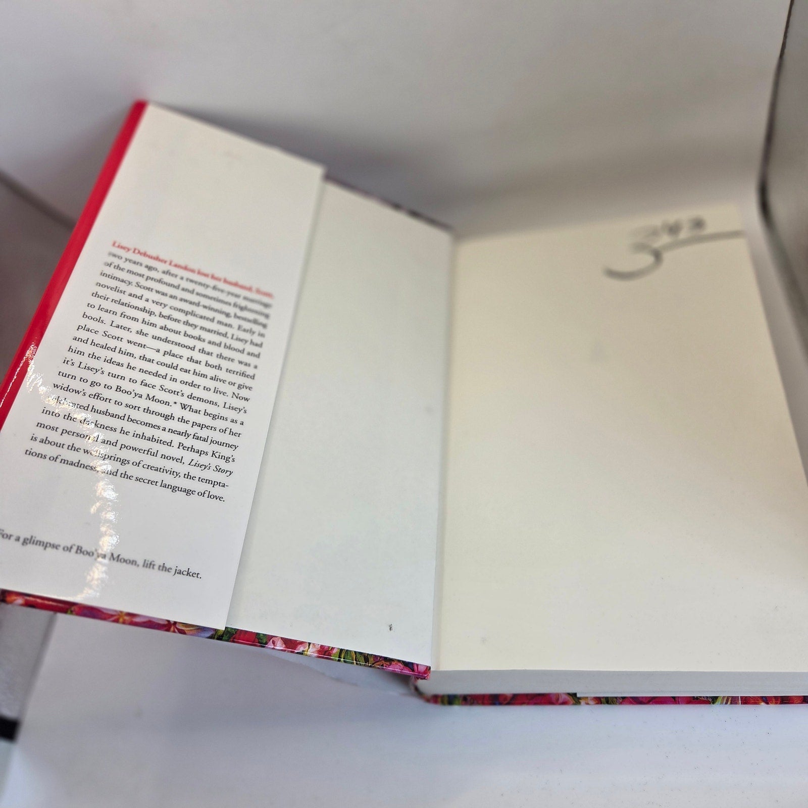 Stephen King Lisey's Story 2006 Scribner Hardcover Psychological Horror Novel