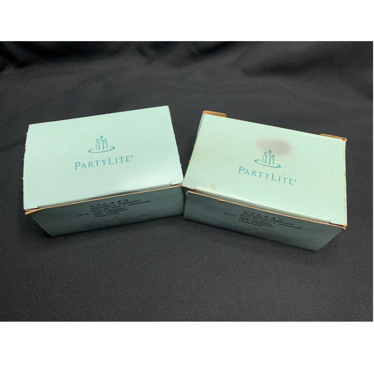 PartyLite Teakwood & Cardamom Votive Candles V06443 Lot of 11 Retired Scent