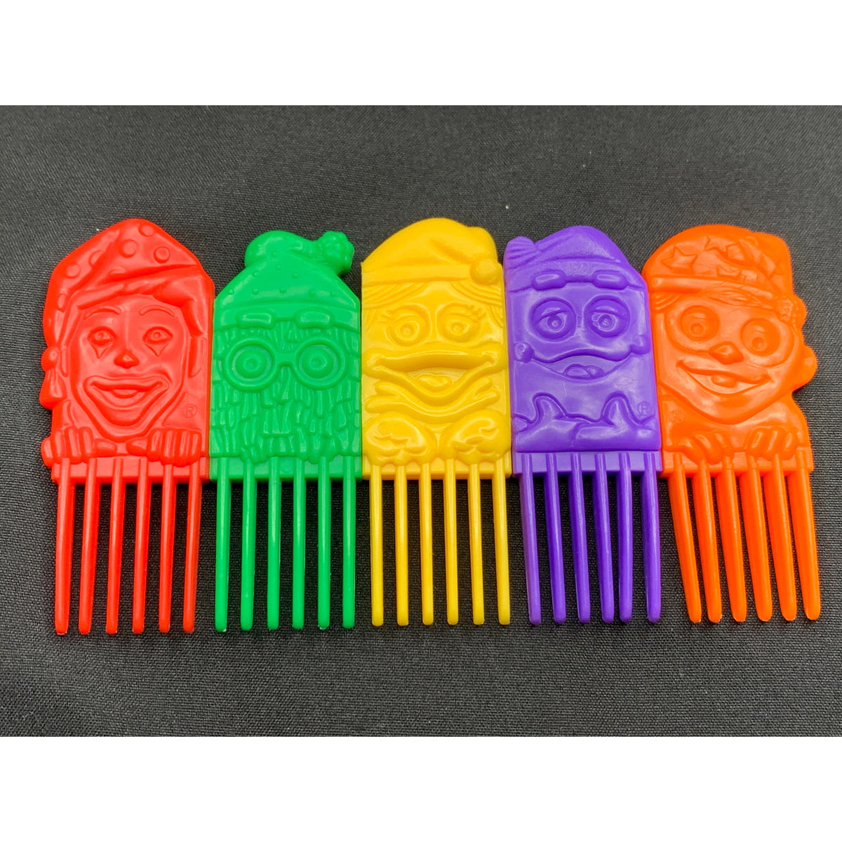 1990 McDonald's Good Morning Happy Meal McDonaldland Connectible Comb Complete