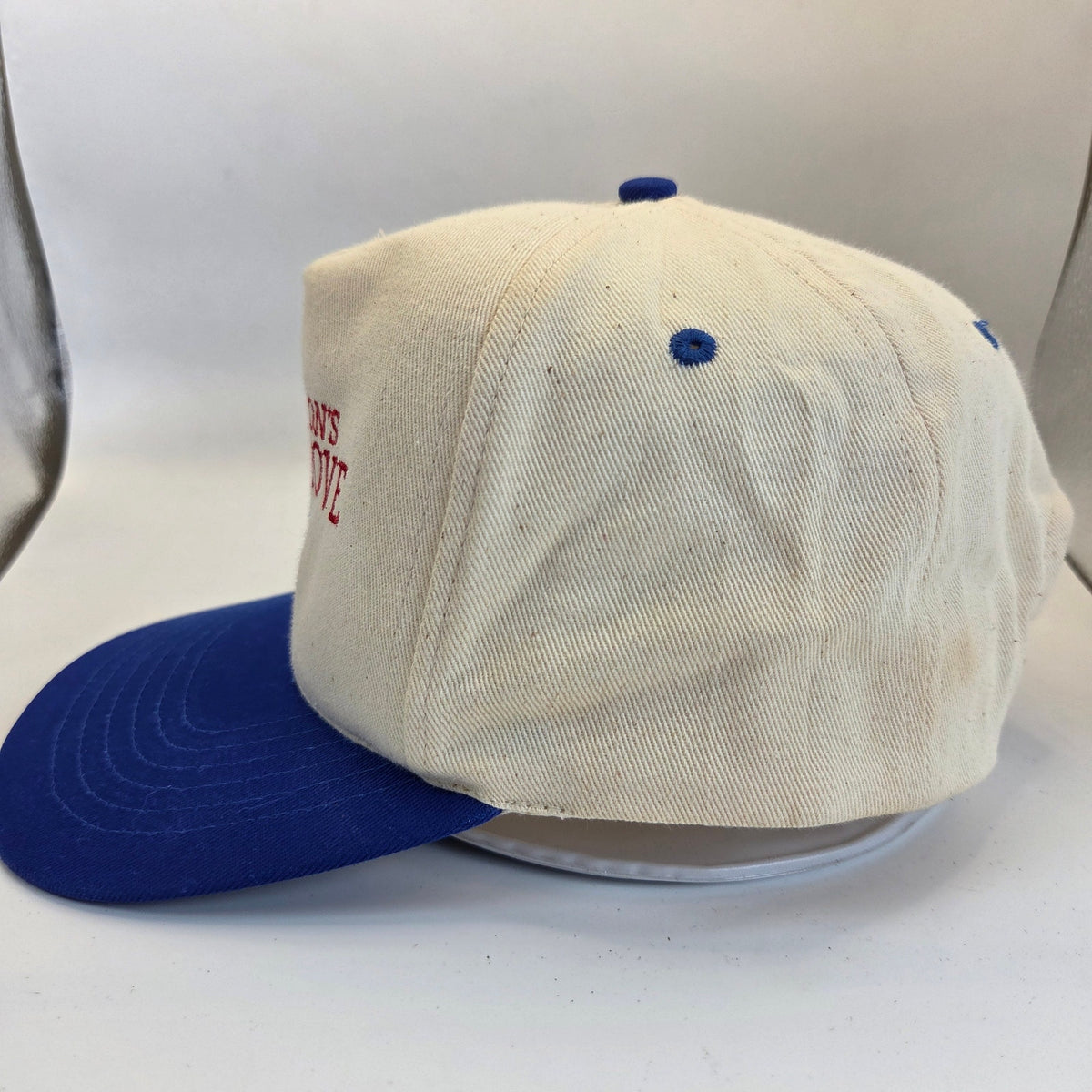 Vintage KC Mike Saxon's Inver Grove Ford Snapback Hat OSFA Dealership Cap USA