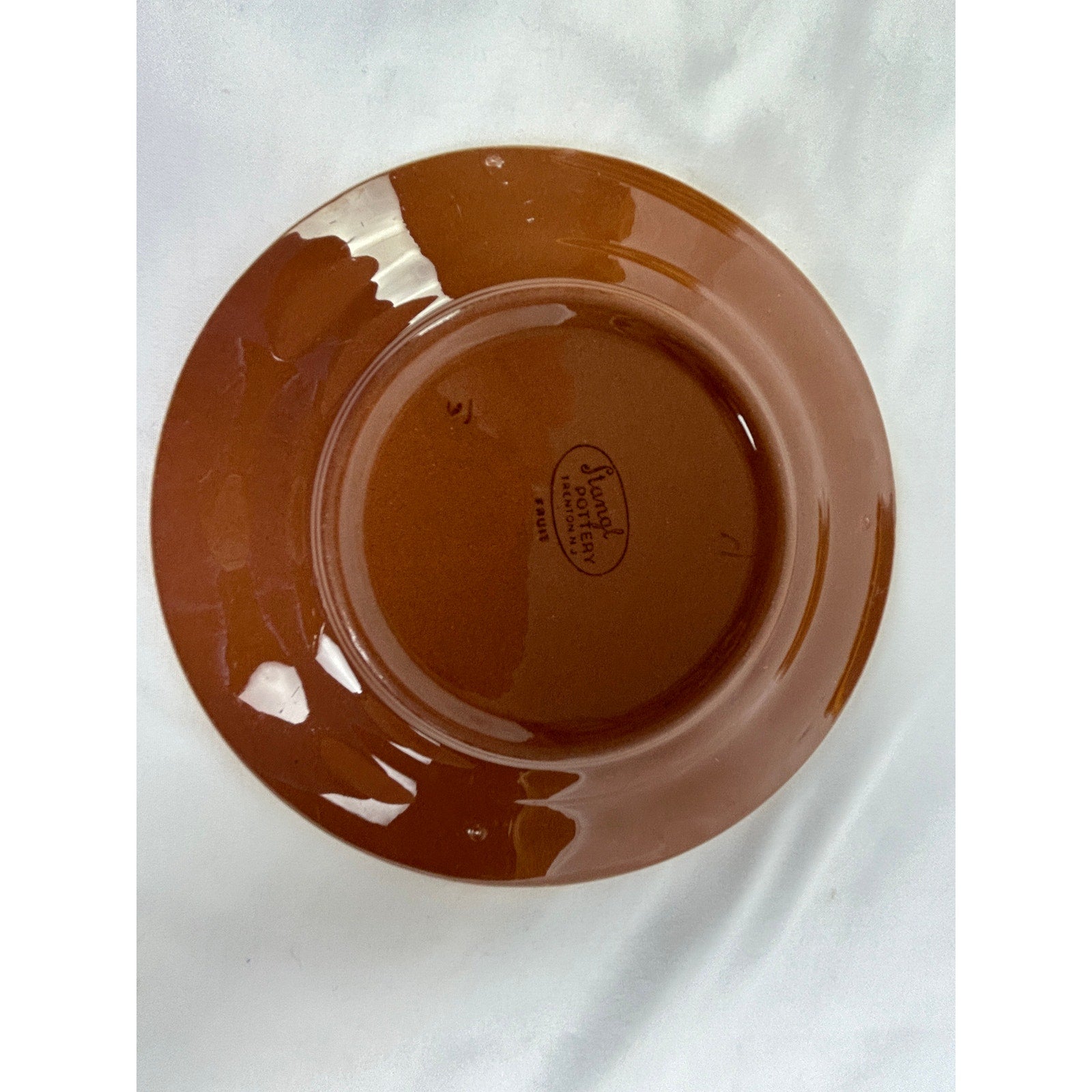 Stangl Pottery Fruit Salad Plates Set of 5 Vintage Trenton NJ