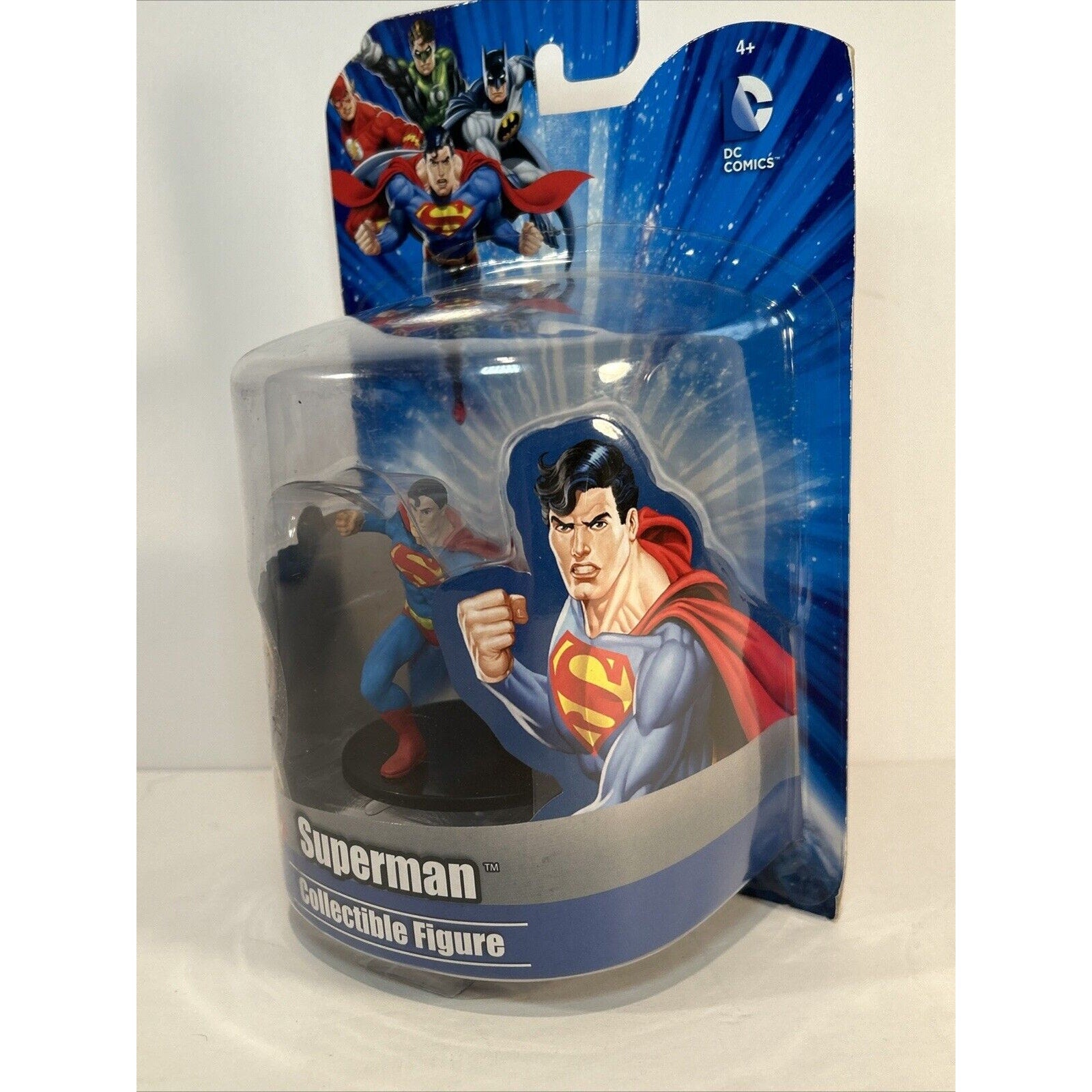 DC Comics Monogram Batman & Superman 4” Collectible Figures Sealed New