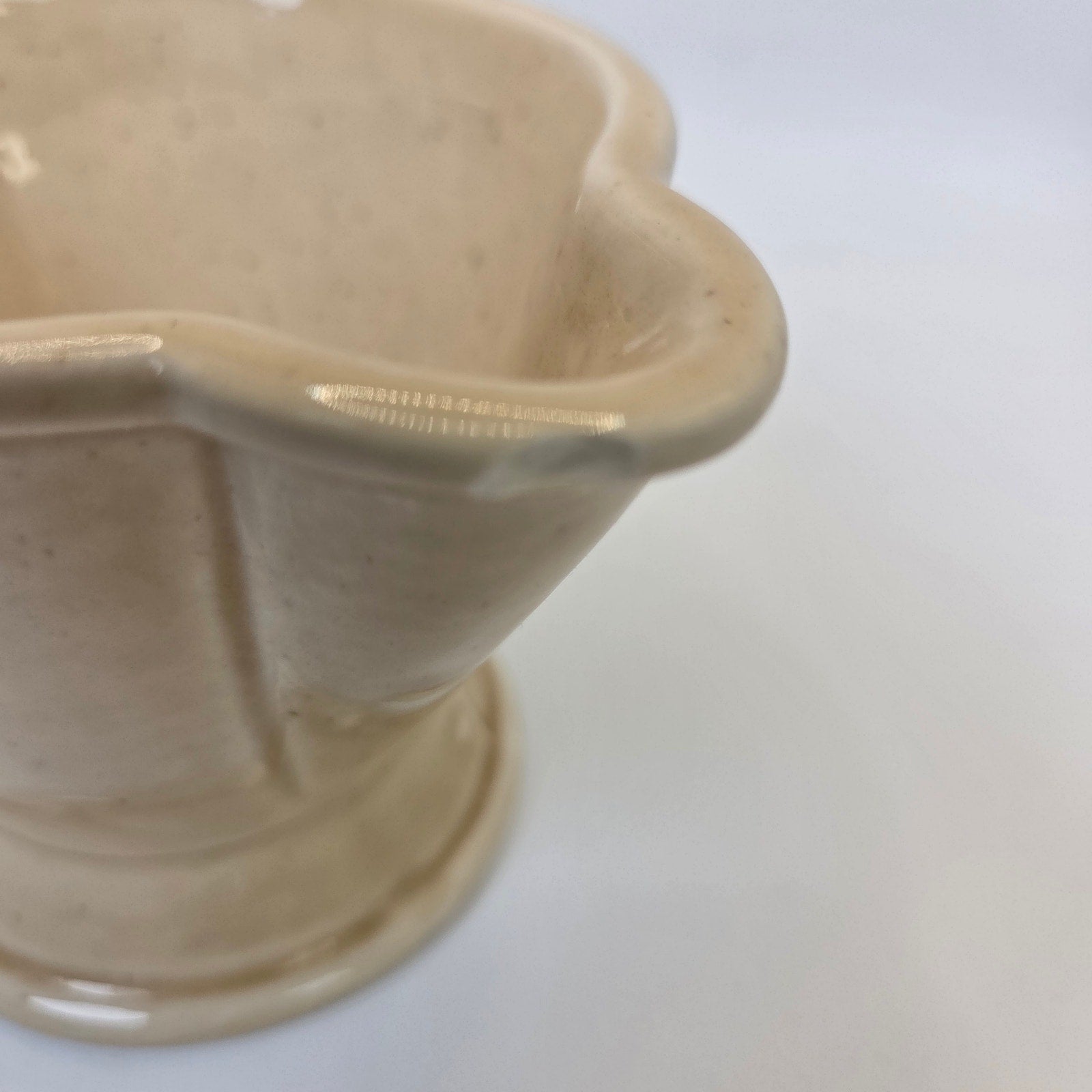Metlox Poppytrail Rooster Creamer Pitcher Vintage California Pottery Chipped