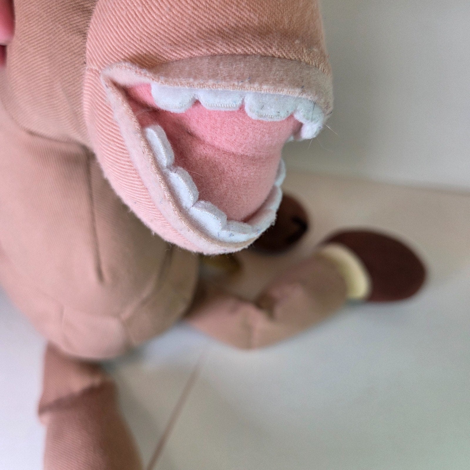 Disney Pixar Toy Story Bullseye Plush Horse 16" Disney Store VTG Brown Saddle