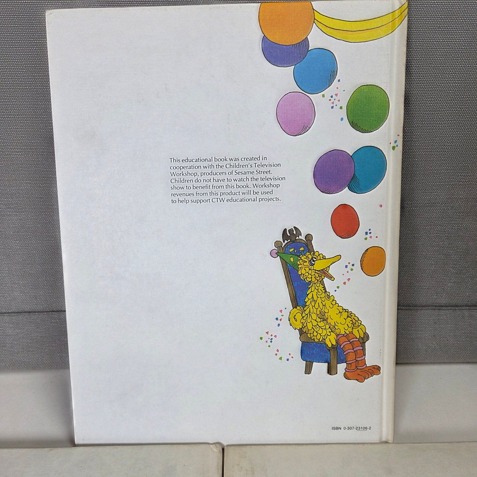 Sesame Street Book Club Vintage 1980-1981 Hardcover Book Lot of 5 Muppets