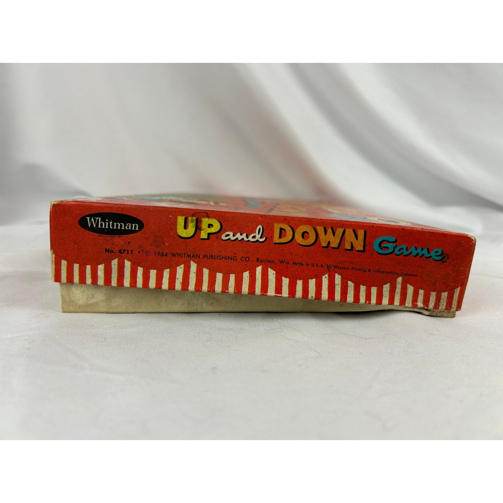 Vintage 1964 Whitman Up and Down Clown Board Game Complete w Box