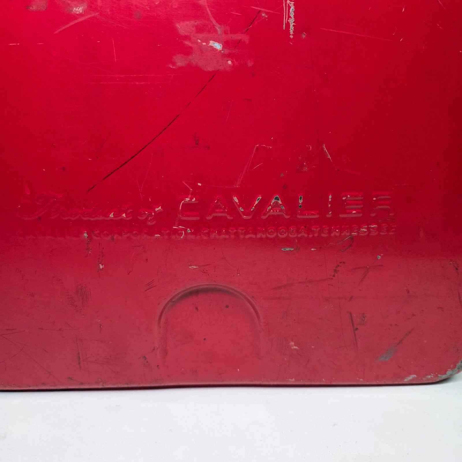 Vintage 1950s Coca-Cola Cavalier Metal Cooler w/ Tray & Opener Chattanooga TN