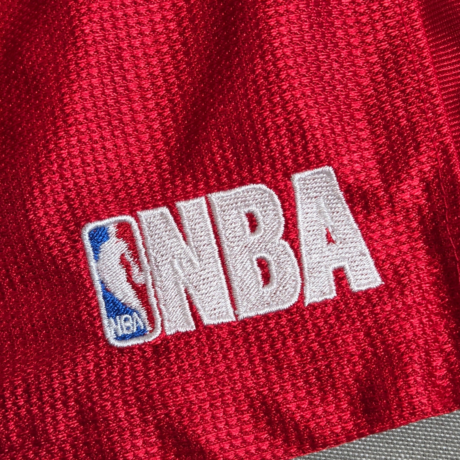 NBA Elevation Red Mesh Shorts Men’s XL Basketball Athletic Drawstring Poly