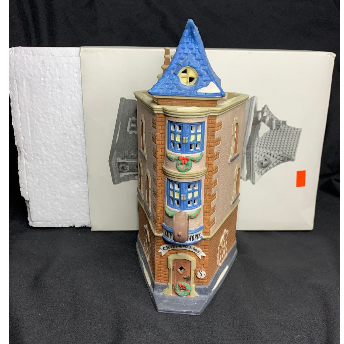 Department 56 City Clockworks 5531-0 Christmas In The City Lighted Building