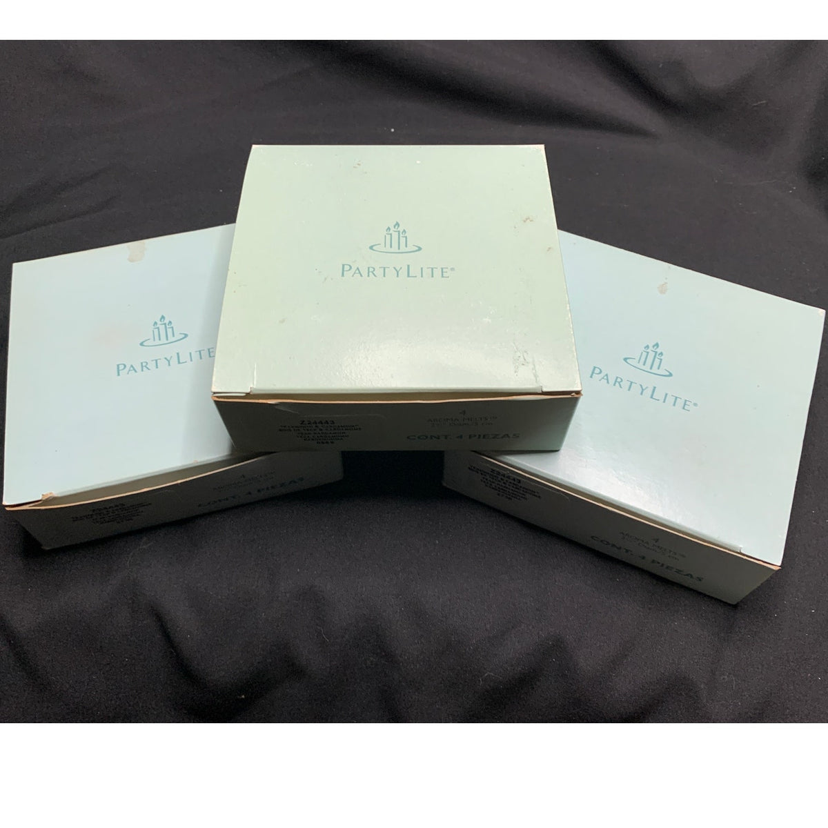 PartyLite Teakwood & Cardamom Aroma Melts Z24443 Lot of 10 Retired Scent
