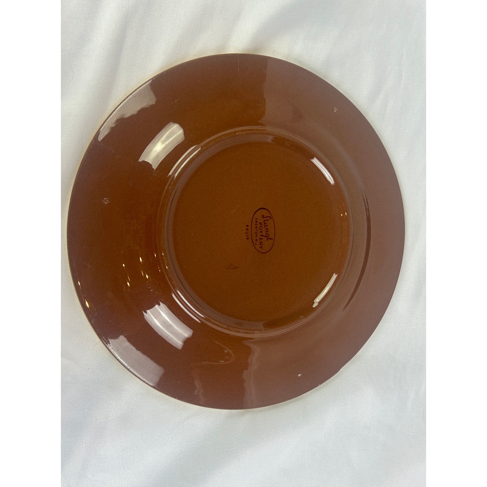 Stangl Pottery Fruit Pattern 8" Salad Plates Set of 5 Hand Painted