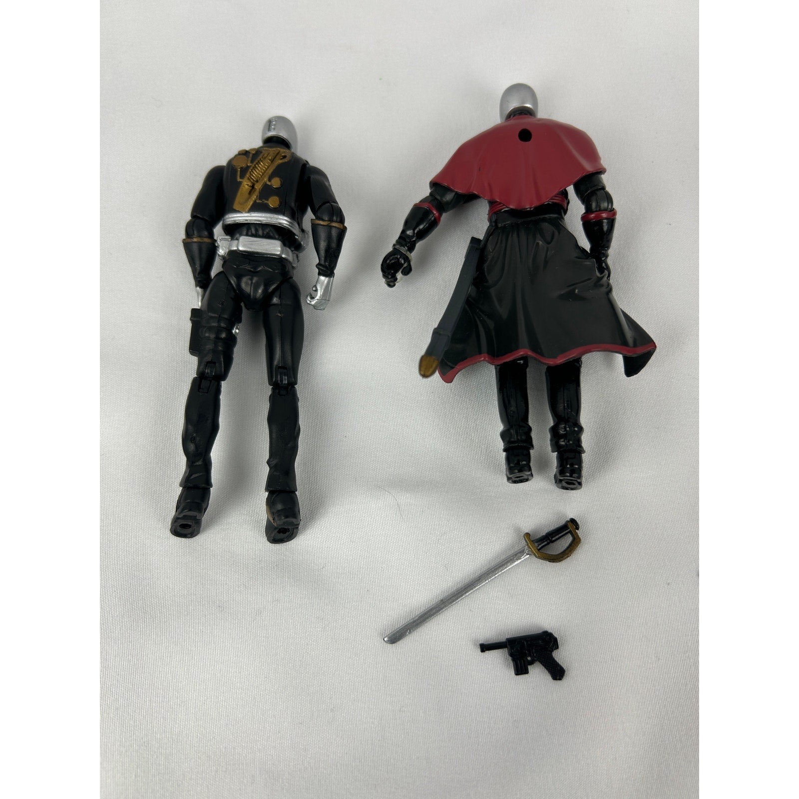 G.I. Joe Cobra Commander & Destro Bundle – 6 Action Figures Loose