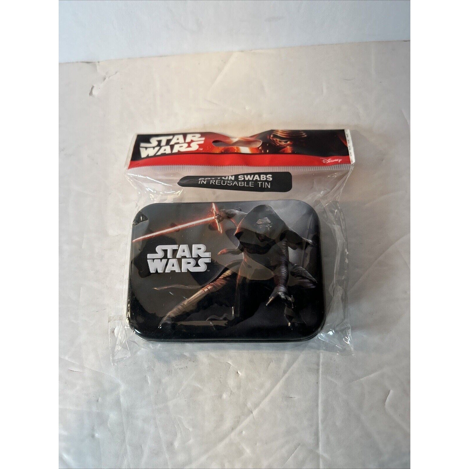Star Wars Mini Tins featuring Kylo Ren Cotton Buds Lot of 2 NIP