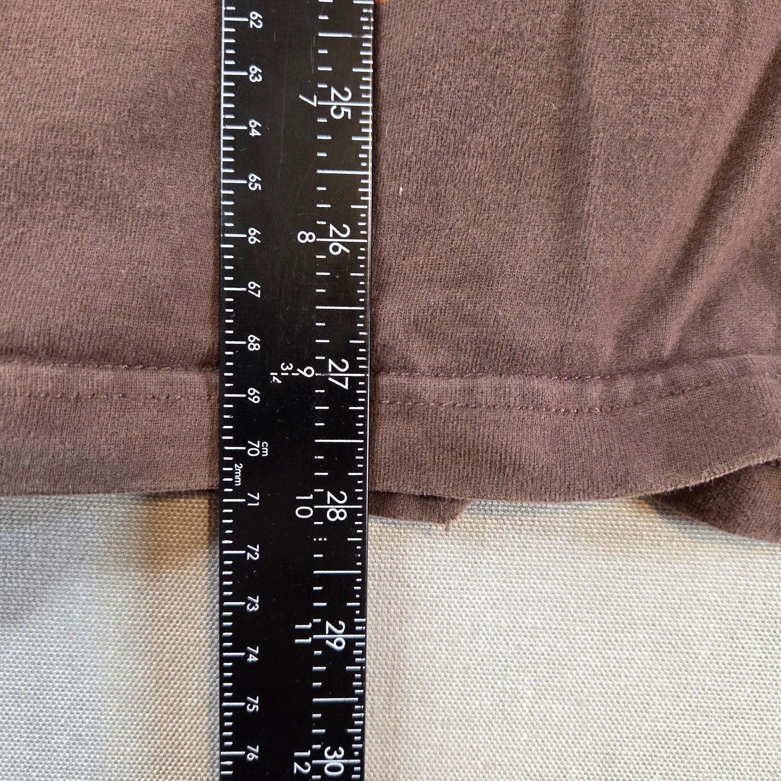 Abercrombie & Fitch Brown Striped Long Sleeve Polo Shirt XL Muscle Fit