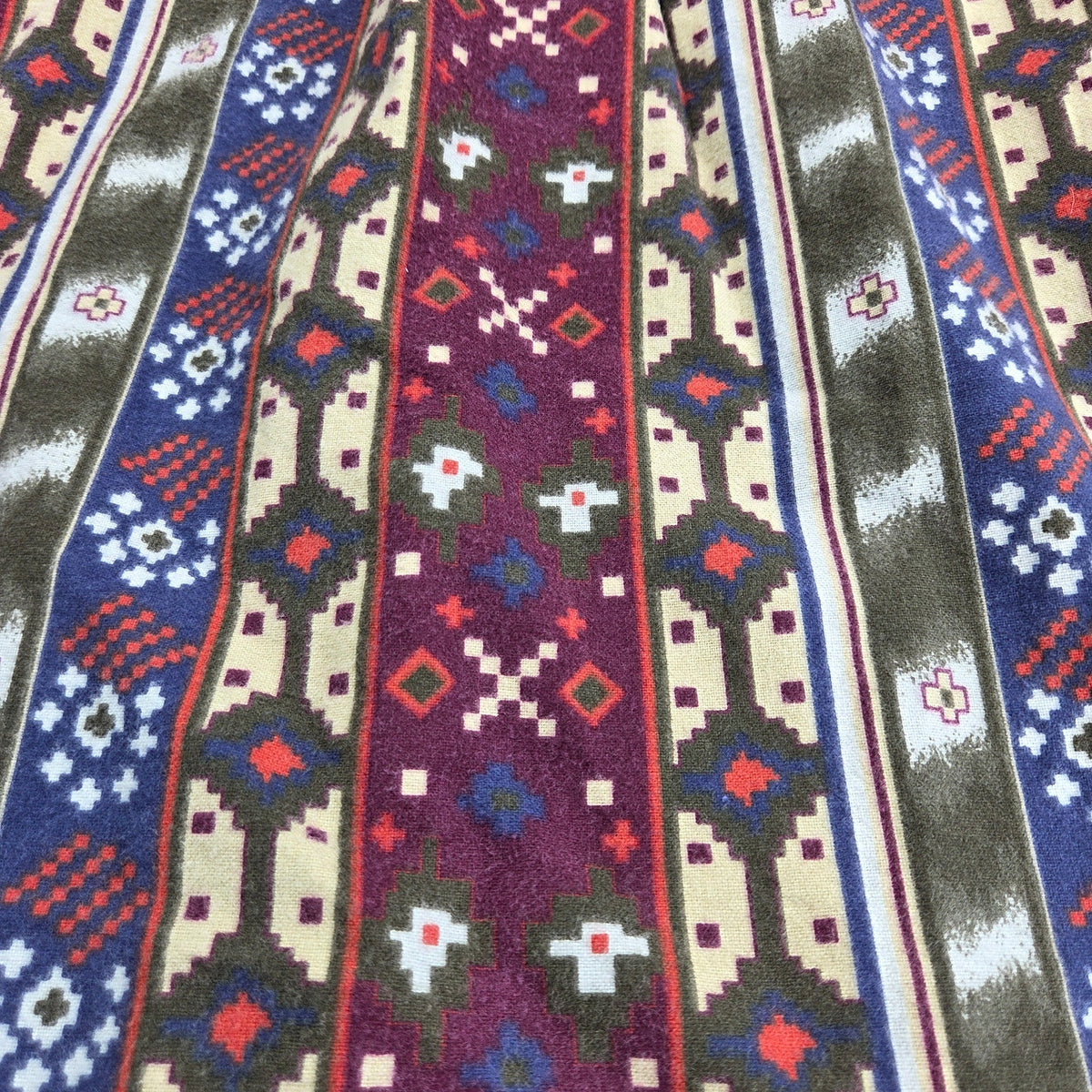 Vintage Woolrich Southwestern Geometric Shirt Mens L USA Cotton Western 90s