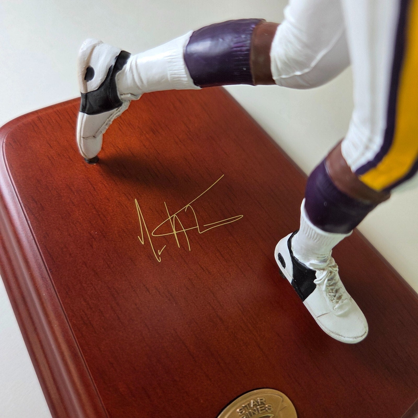 Cris Carter Danbury Mint Minnesota Vikings Figurine w/COA NFL Legends 2002