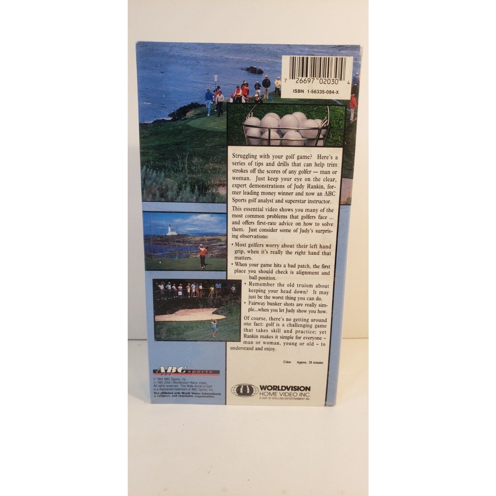 World of Golf: Judy Rankin's Practice Tee VHS New Sealed