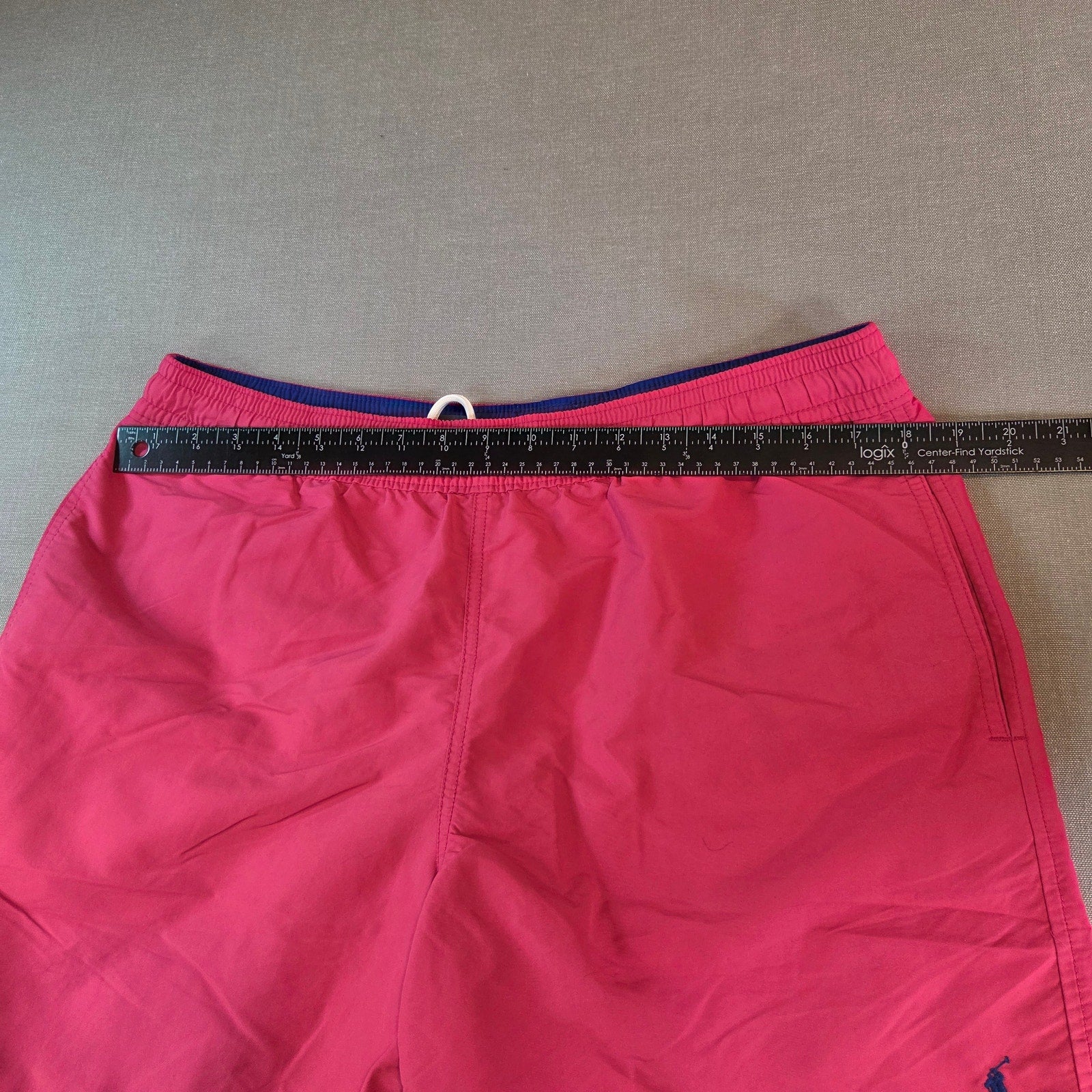 Polo Ralph Lauren Pink Swim Trunks Men’s L Nylon Mesh Lining Taiwan