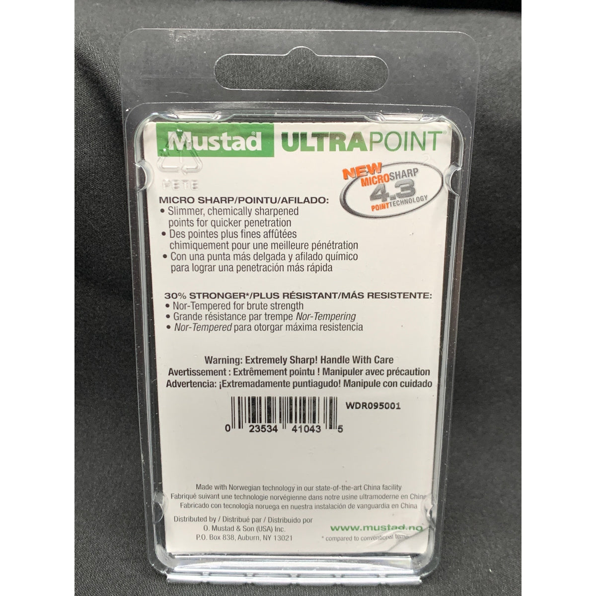 Mustad KVD Elite Treble Hooks Size 1 TG76NP-BN UltraPoint 2X Short 11 Pack