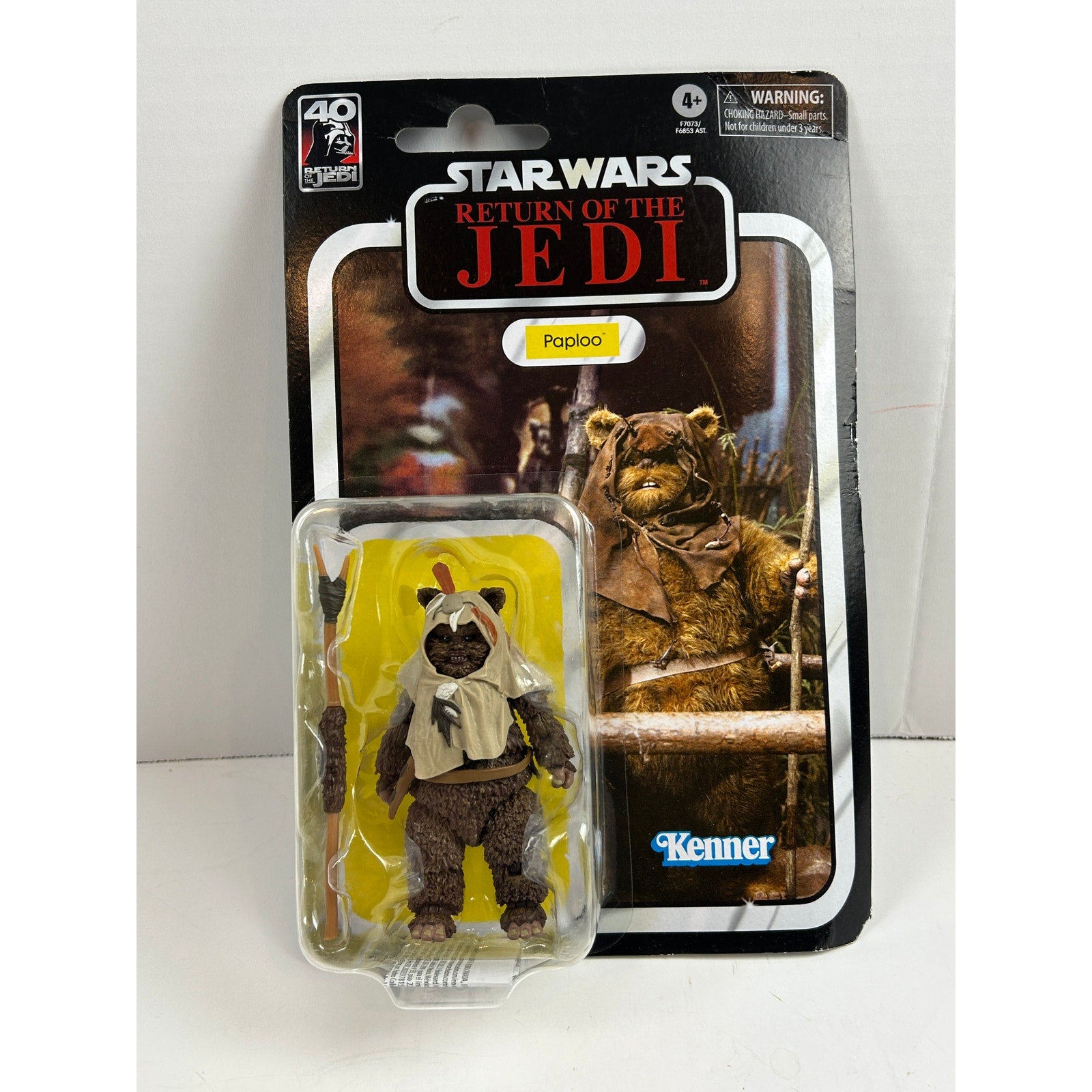 Paploo ROTJ 40th “Back of Vintage Kenner” Carded – Fair / Damage