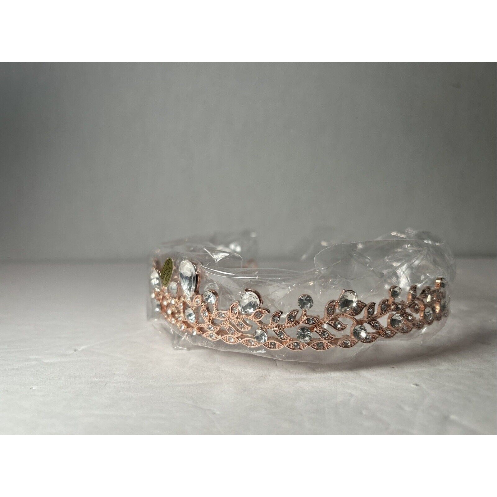 SWEETV Rose Gold Tiara for Women and Girls - Pageant Tiara Headband, Rhinestone