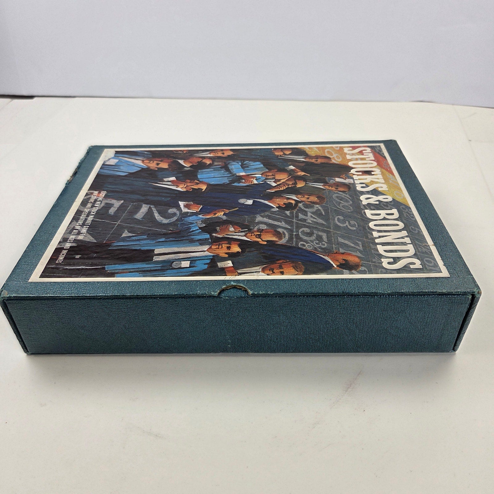 Vintage 1964 3M Bookshelf Game Stocks & Bonds Complete Investment Board Game