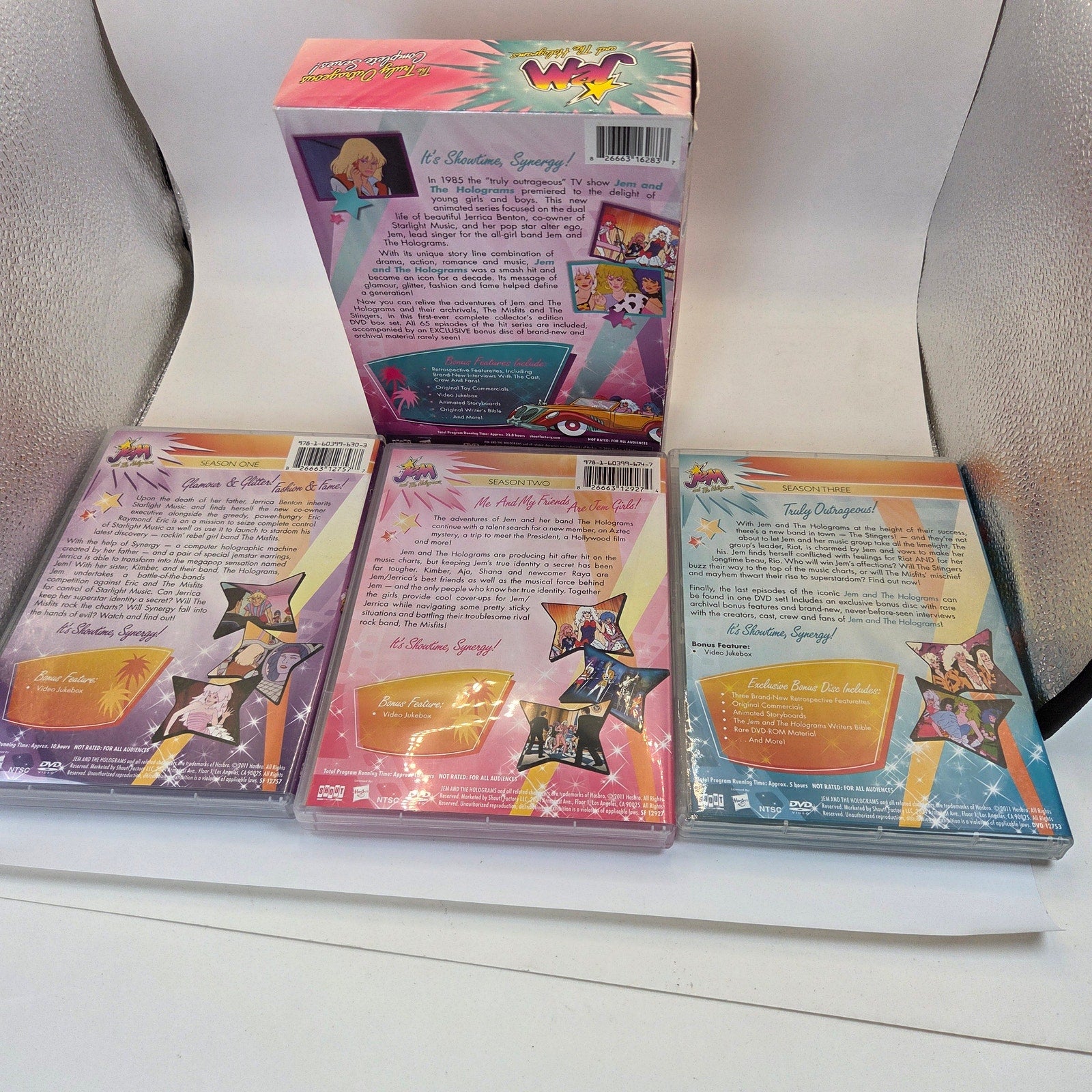 Jem And The Holograms Truly Outrageous Complete Series DVD Box Set 11 Disc