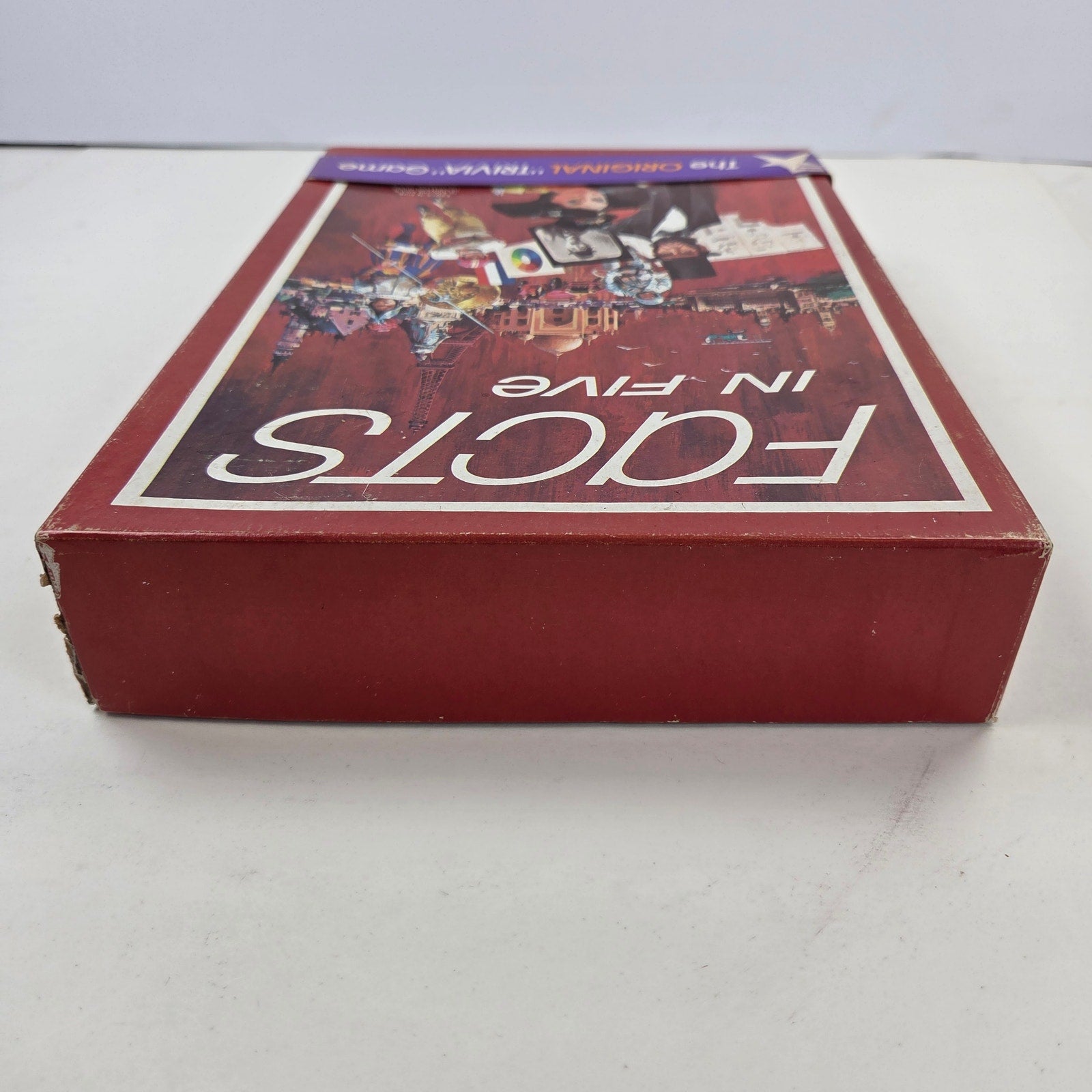 1976 Avalon Hill Facts in Five Original Trivia Game Complete Unpunched Letters