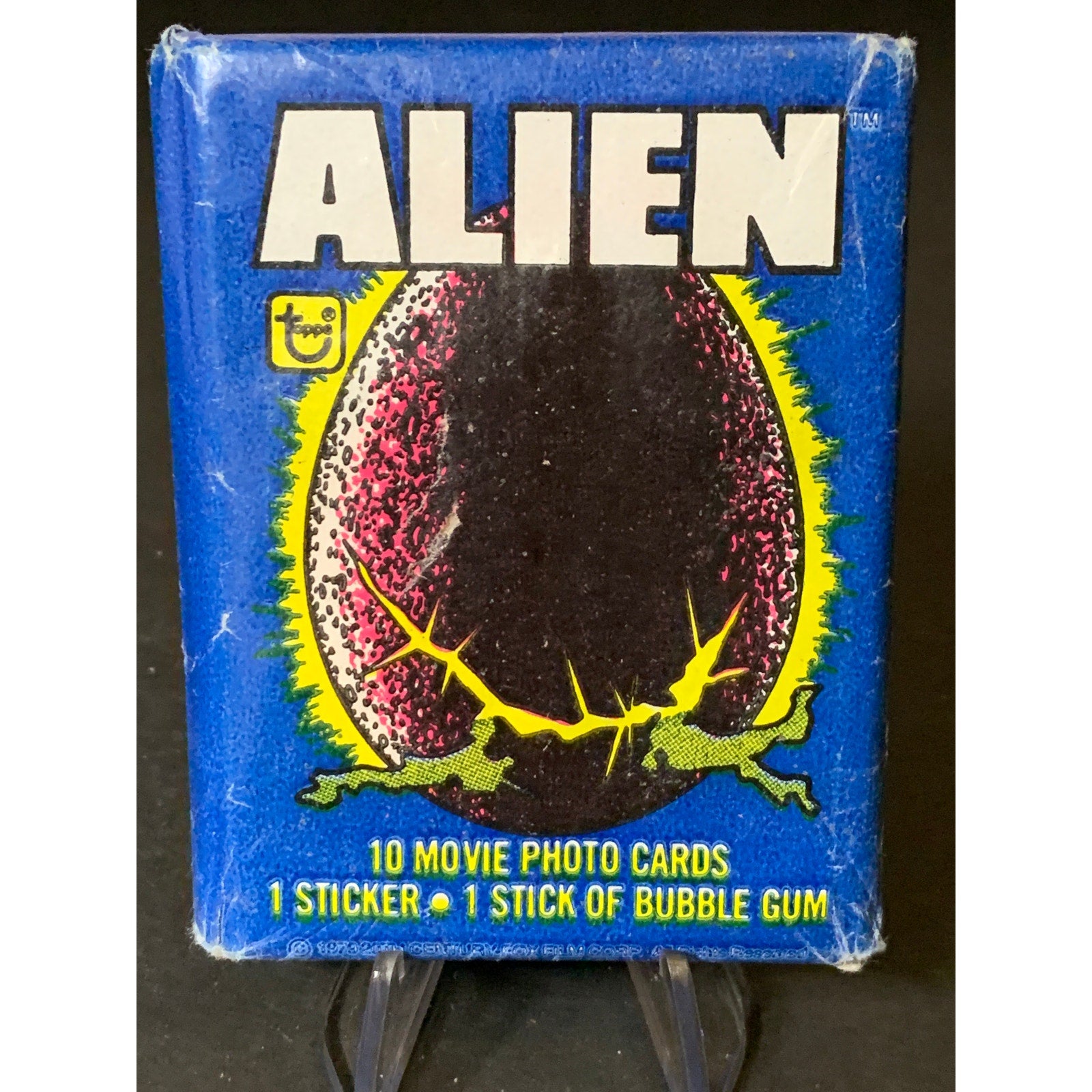 1979 Topps Alien Trading Cards Sealed Wax Pack Single Pack Vintage
