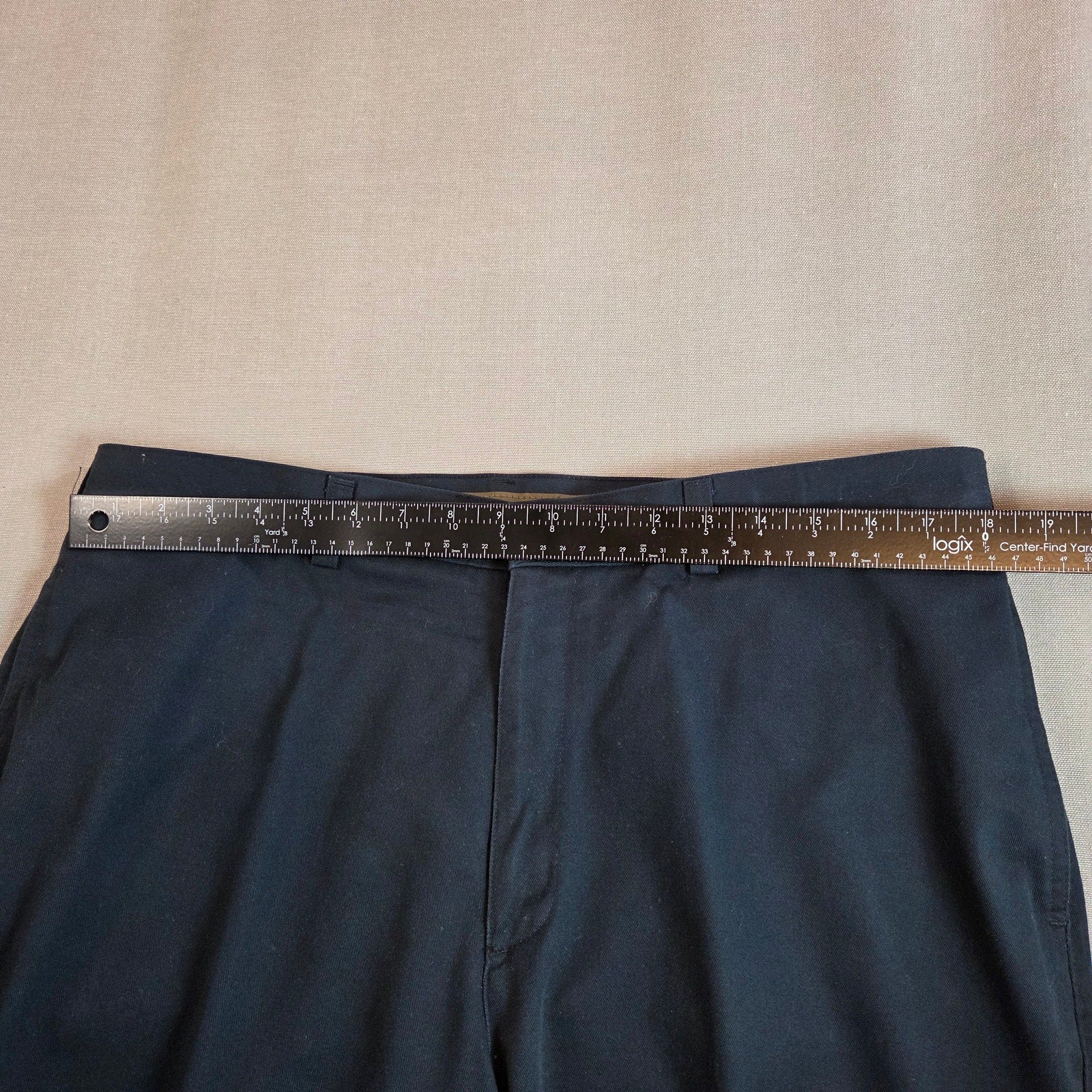Savane Cotton Slacks Men’s 38x29 Blue Pants Made in Mexico 38x29 Tag