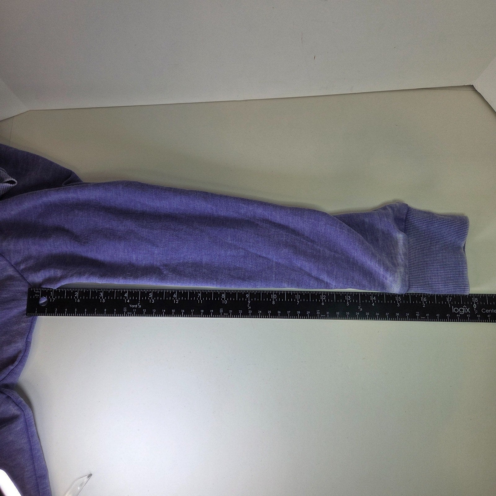 Wet Seal Teenage Mutant Ninja Turtle Sweatshirt Rear 1/4 Zip Purple Size S