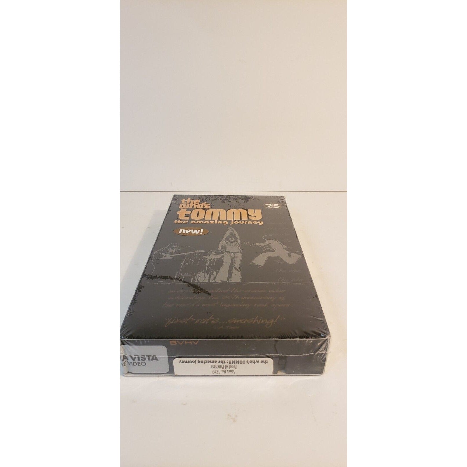 The Who's Tommy The Amazing Journey - 25th Anniversary VHS 1994 NEW Sealed