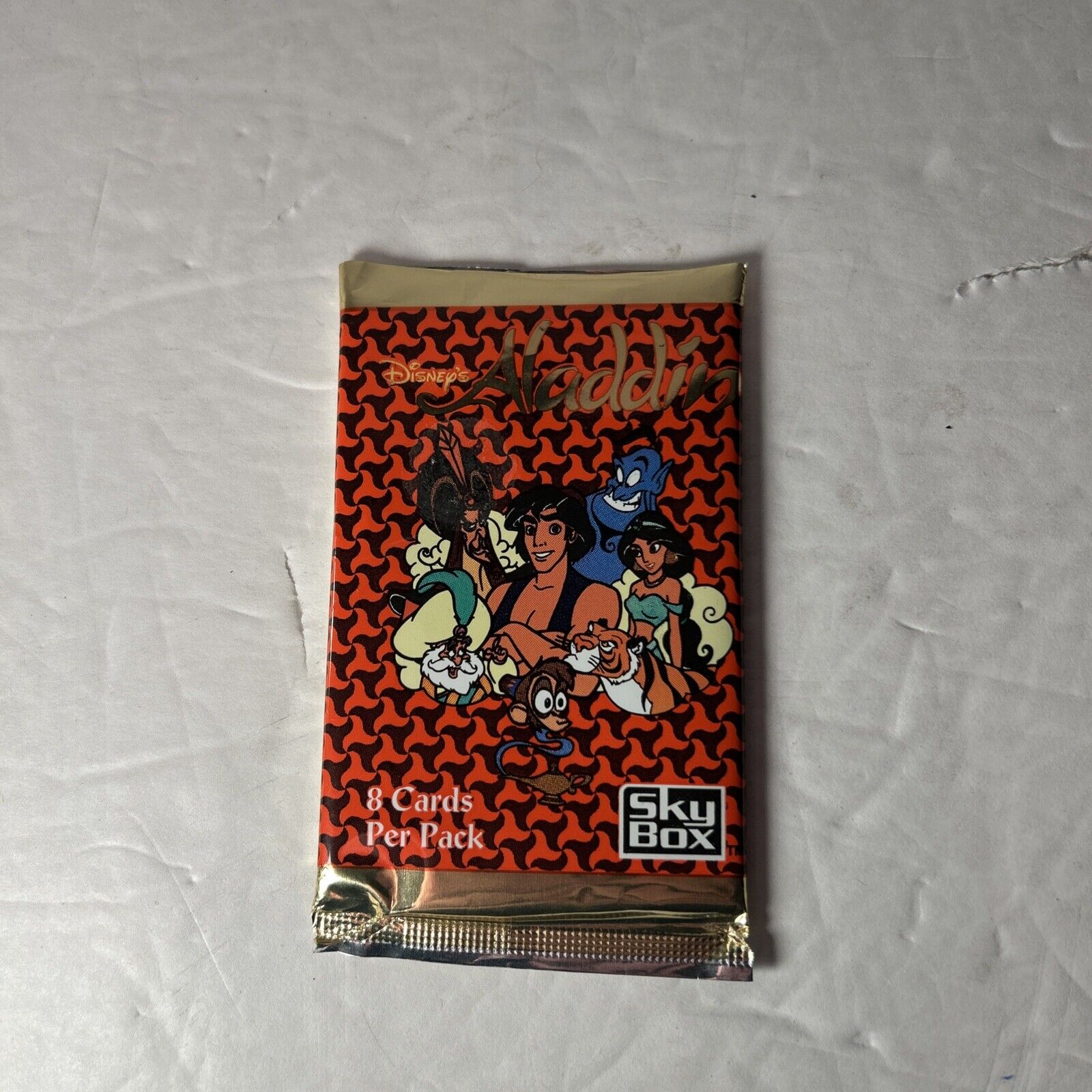 1993 Skybox Disney Aladdin Trading Cards One Unopened Pack - 8 Cards
