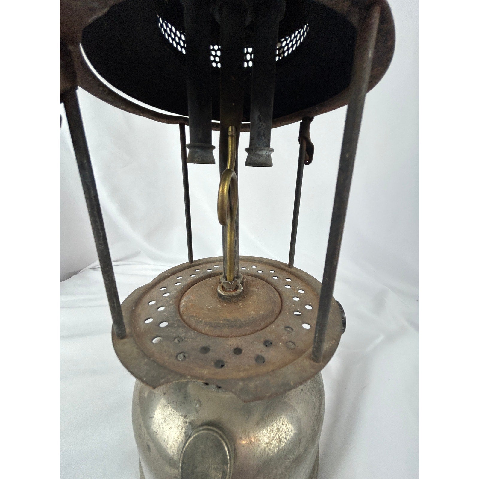 Antique Coleman Air O Lantern Pressure Gas Lantern Wichita Kansas No Globe