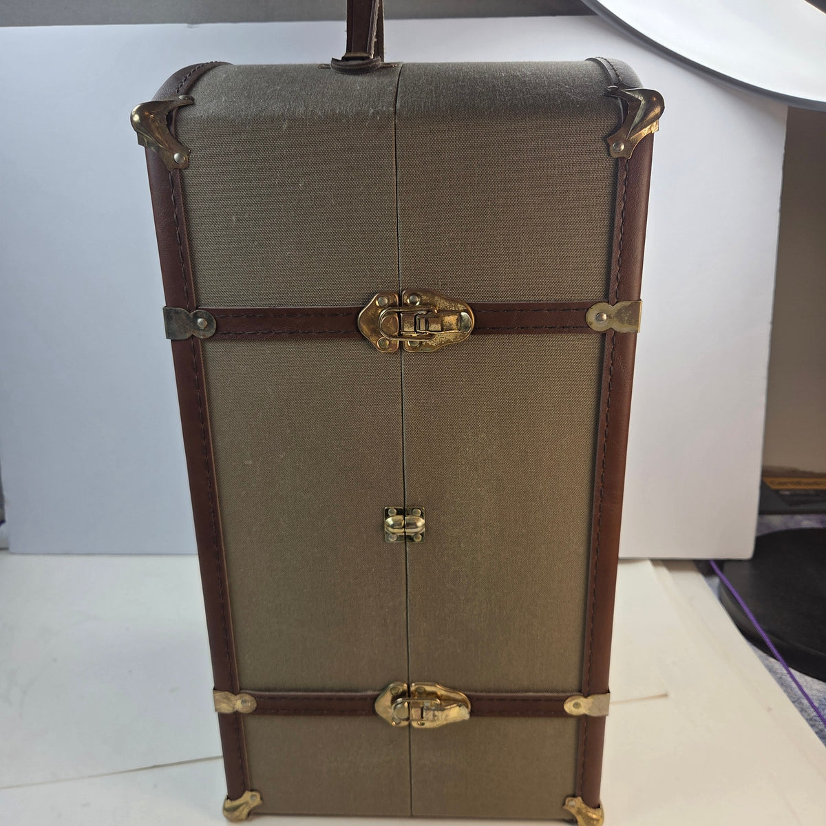 Vintage Pleasant Company American Girl Samantha Steamer Trunk Wardrobe 1980s