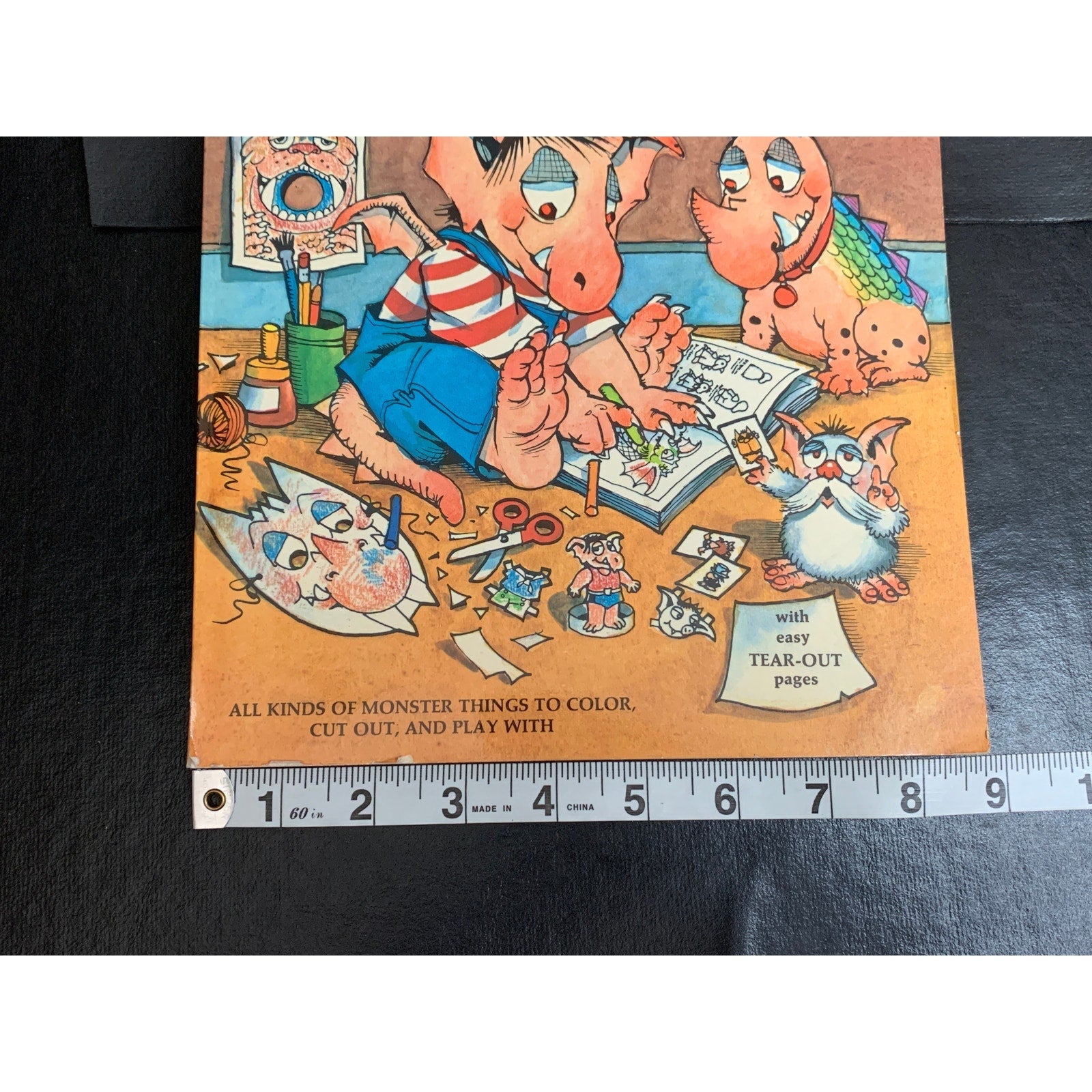 1978 Mercer Mayer Little Monster’s You-Can-Make-It Golden Activity Book