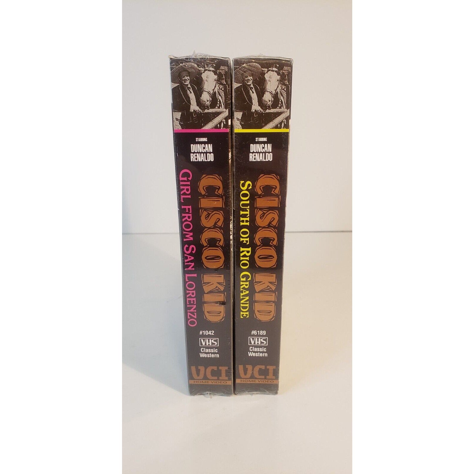 Cisco Kid VHS New Lot of 2 - South of Rio Grande/Girl From San Lorenzo
