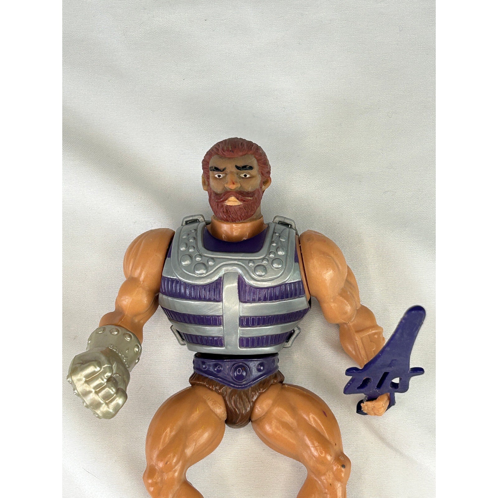 Mattel MOTU Fisto Action Figure 1983 Masters of the Universe Complete