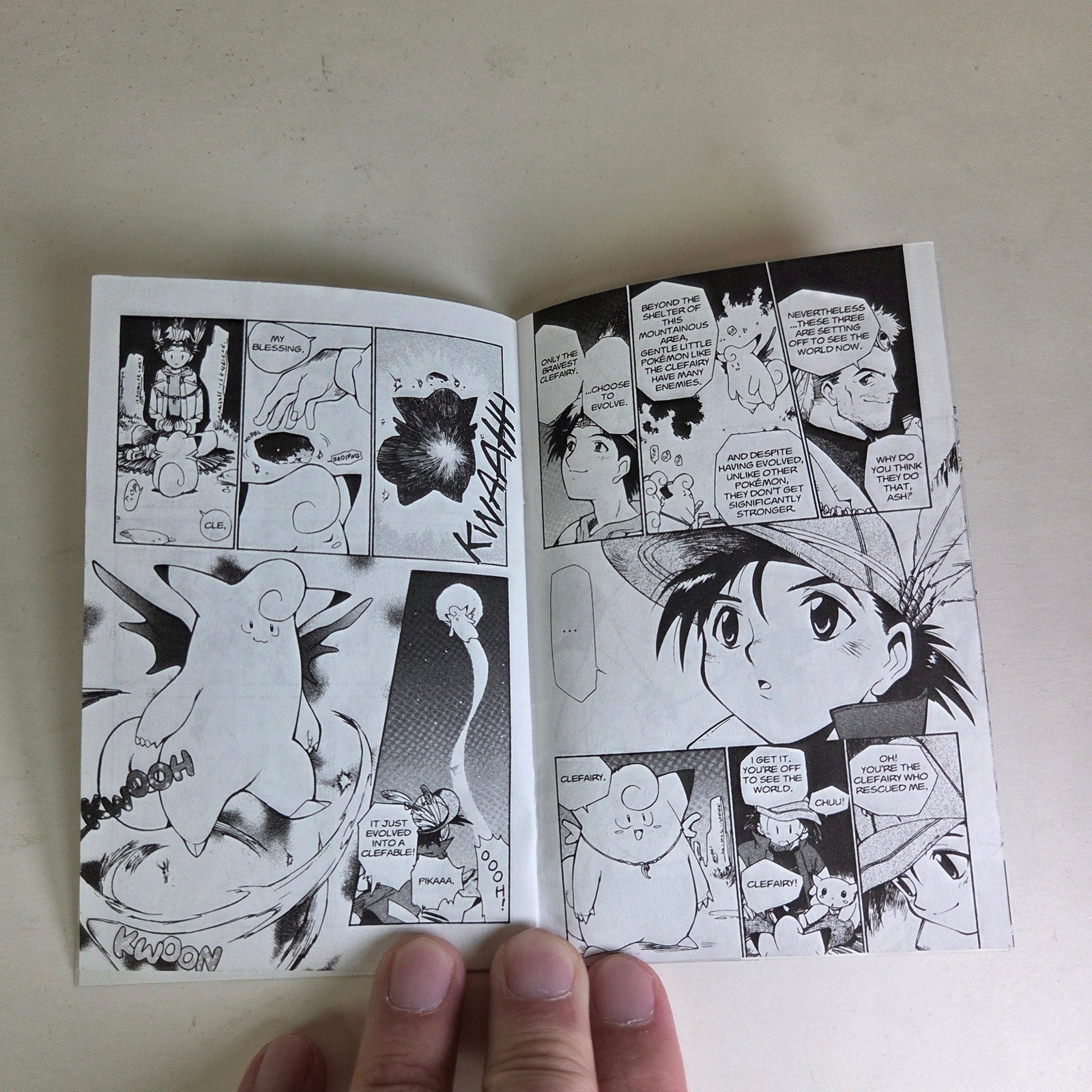 Pokémon The Electric Tale of Pikachu Comic #6 1999 VIZ VHS Exclusive Mini Manga