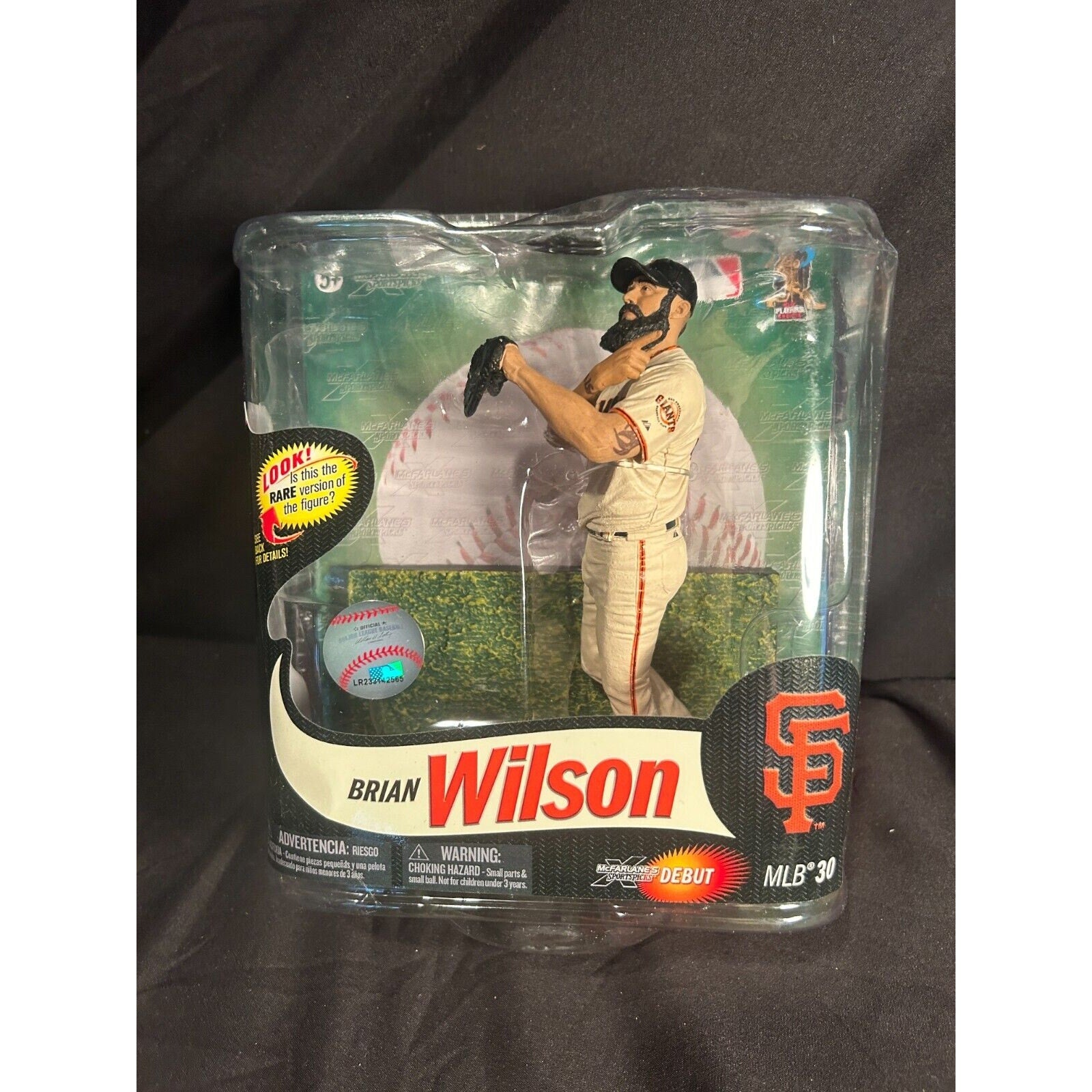 BRIAN WILSON McFarlane MLB Series 30 San Francisco Giants NEW