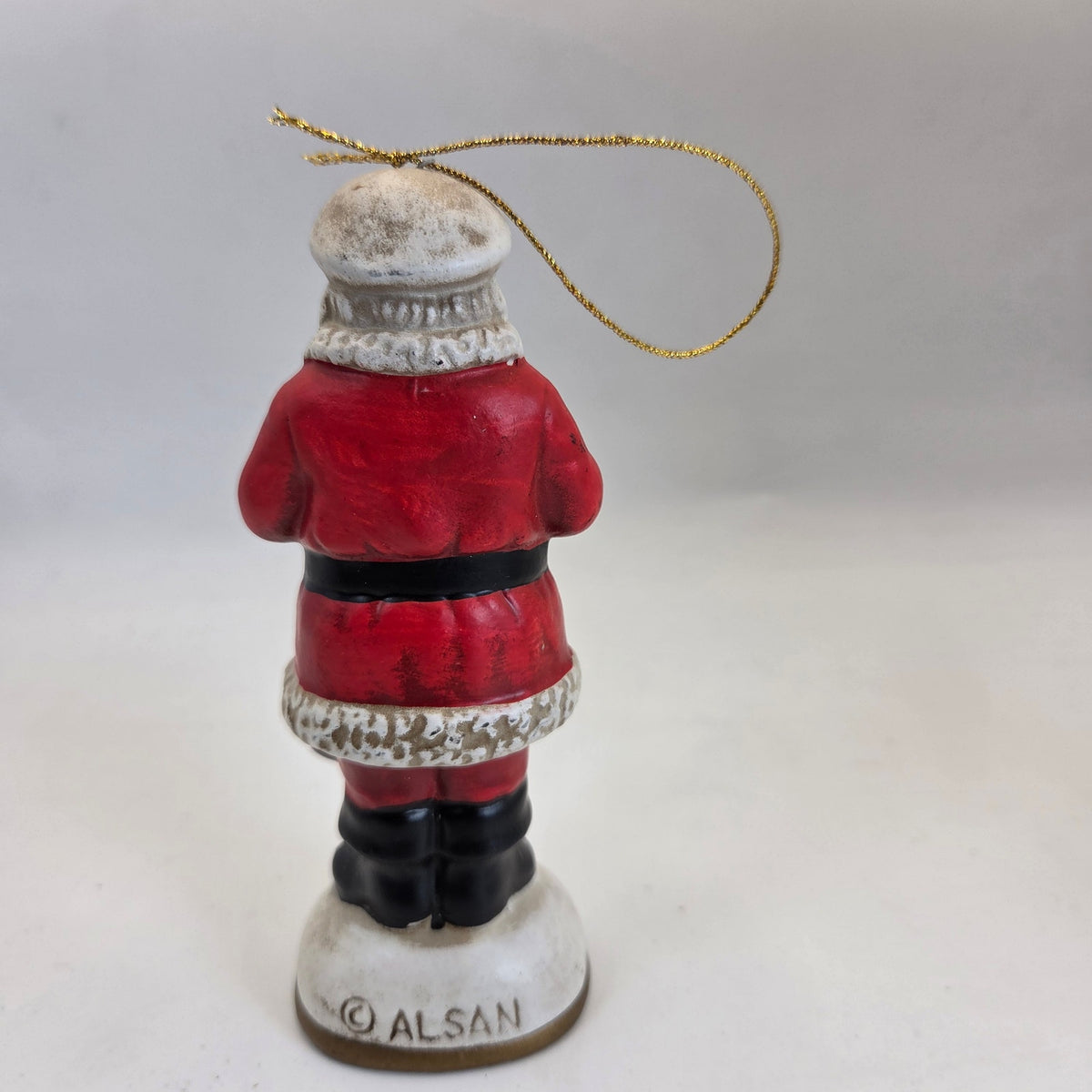 1991 Alsan Sea Santa #2211 Ornament Binoculars Korea 5" w/ Box Paperwork