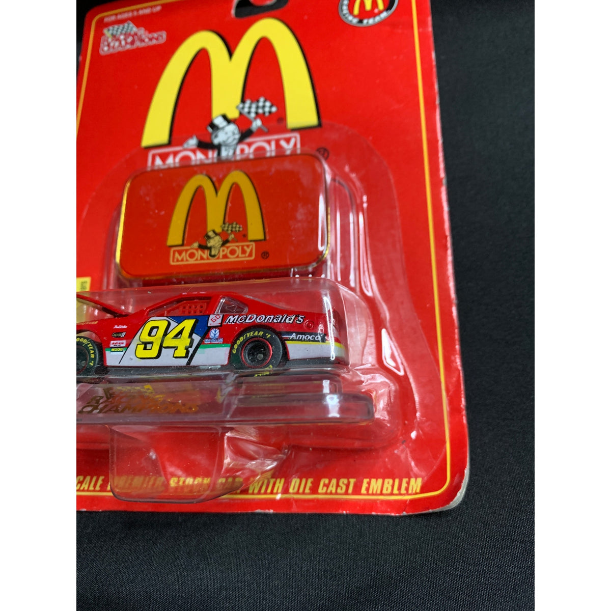 1996 Racing Champions Bill Elliott #94 McDonalds Monopoly 1:64 NASCAR
