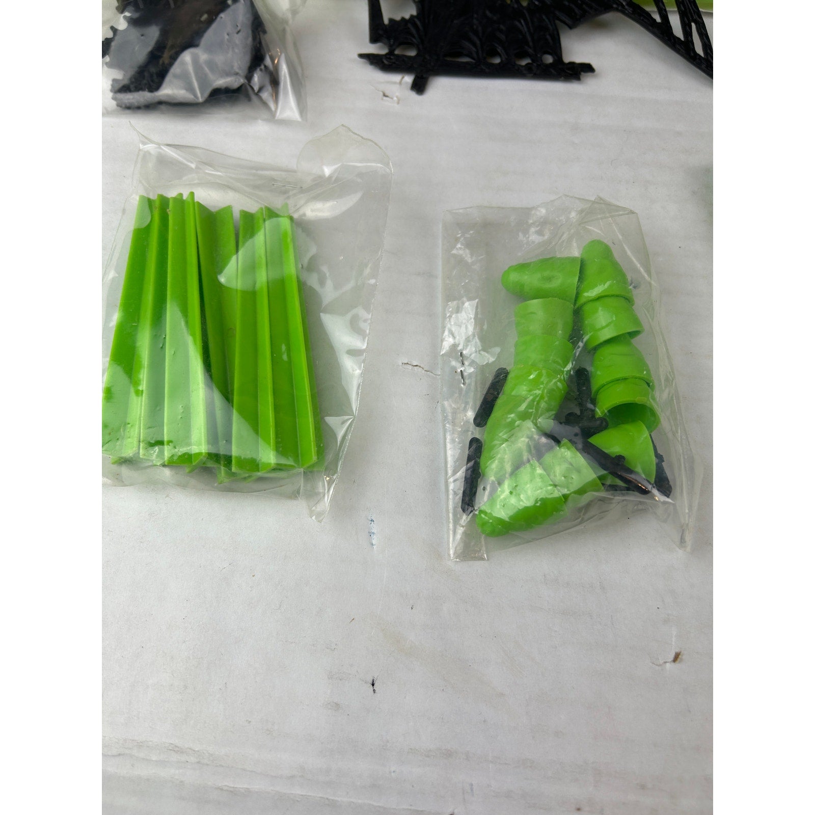 1965 Transogram Green Ghost Game Glow in the Dark Board Game incomplete