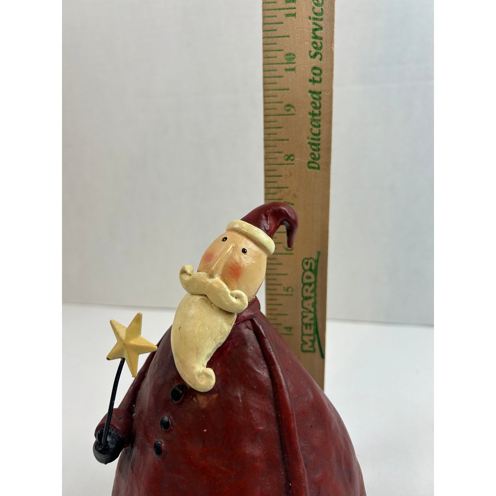At Home America Slick St. Nick Santa Figurine Christmas Holiday Decor