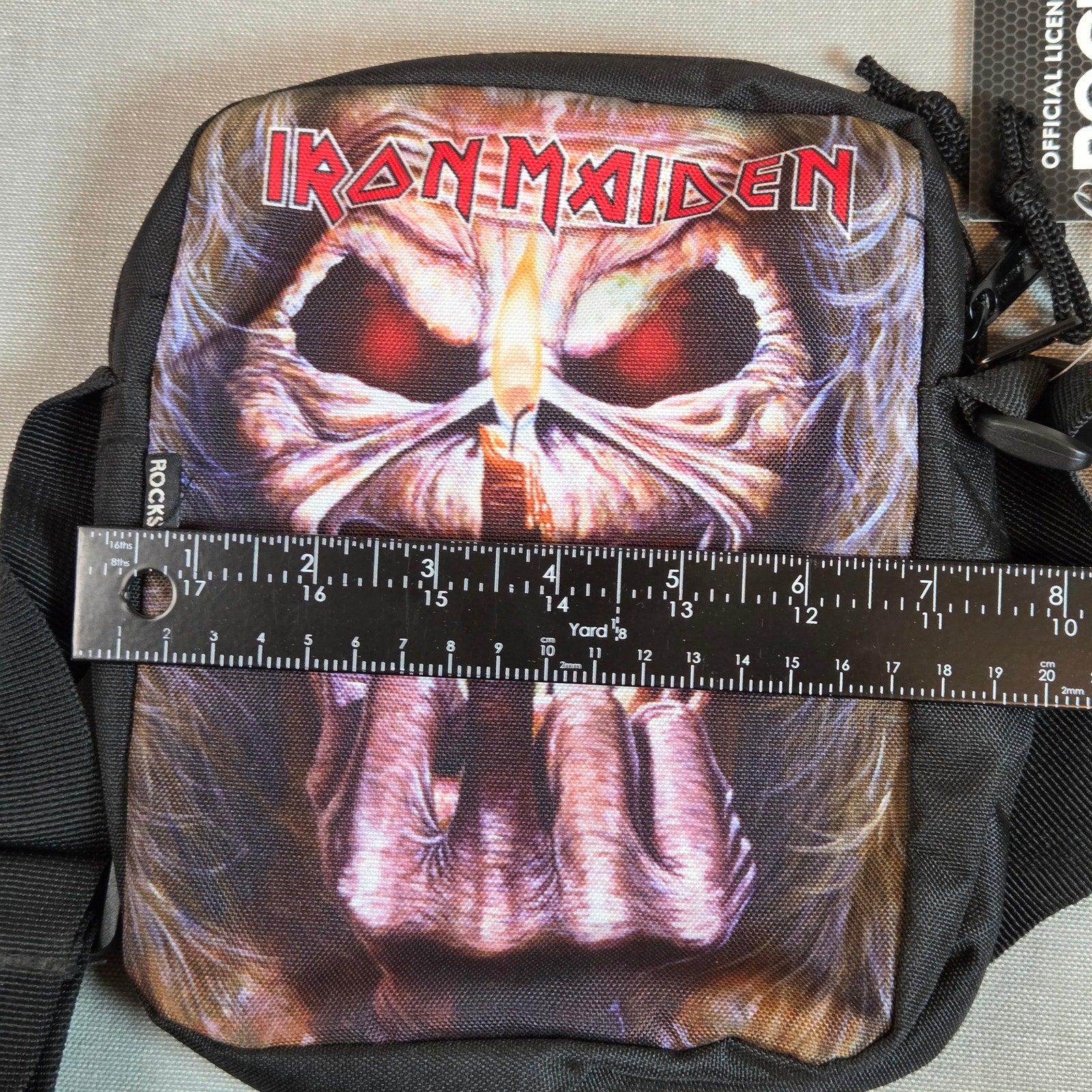 Iron Maiden Rocksax Crossbody Shoulder Bag NWT 2022 Official Licensed