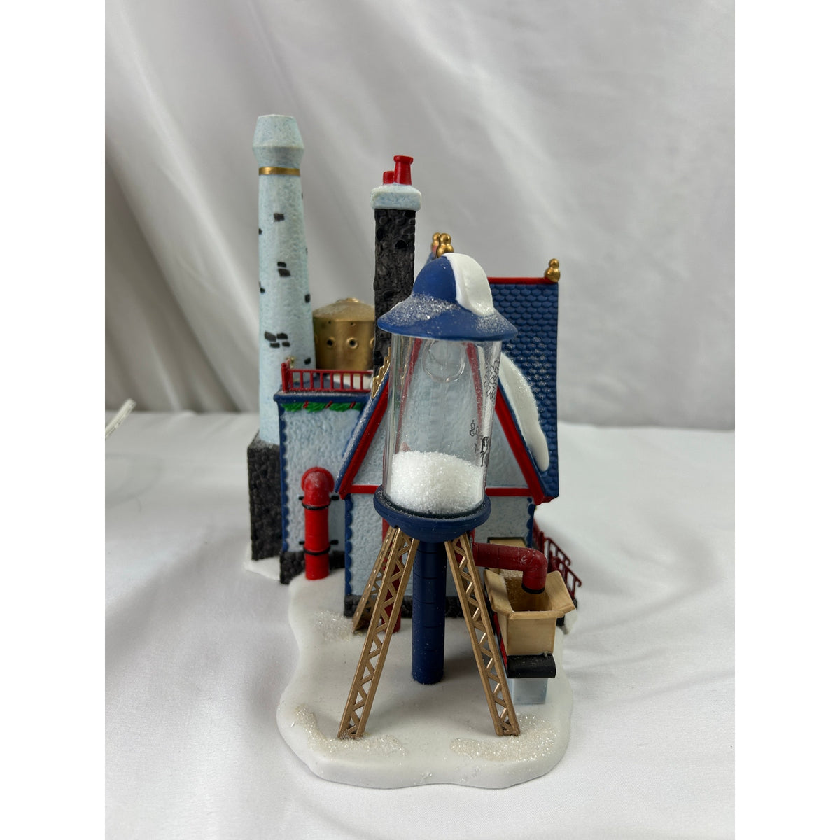 Dept 56 Real Plastic Snow Factory 56403 North Pole Lighted Retired 1998 Box