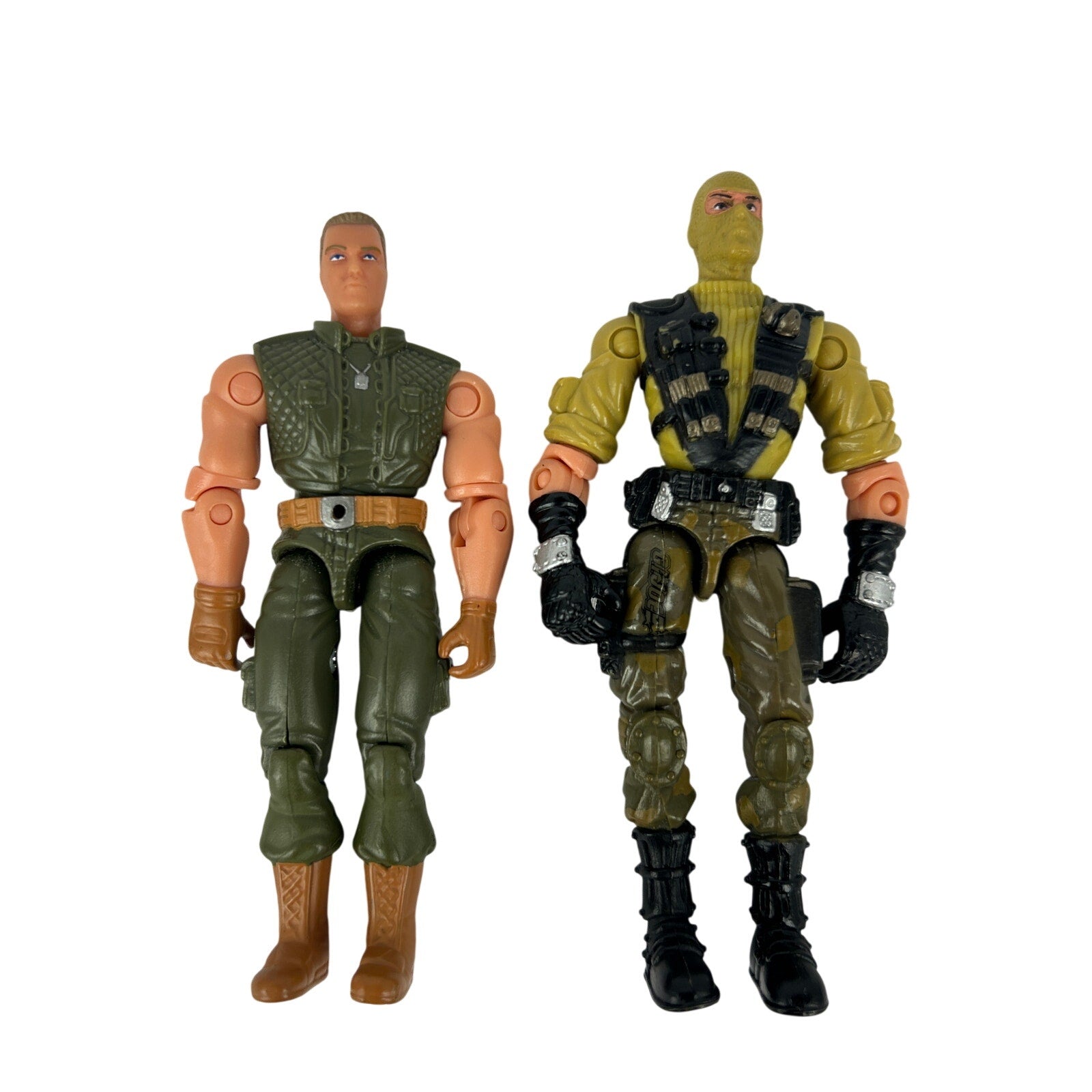 GI Joe Vintage Action Figure Lot Duke Flint Beachhead Sgt Stalker Mixed